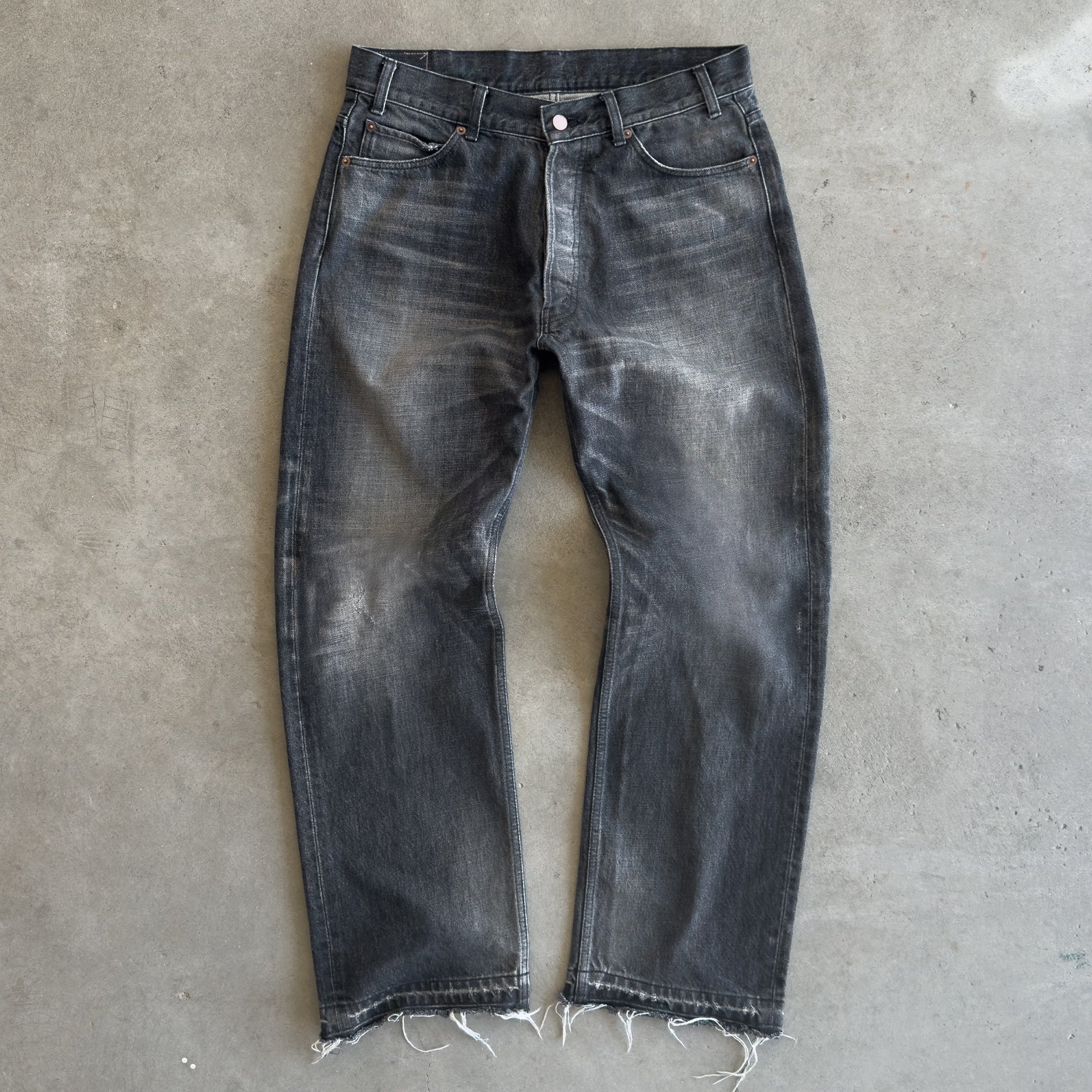 Vintage Black Baggy Denim (UPGRADED) - WSBYTLP
