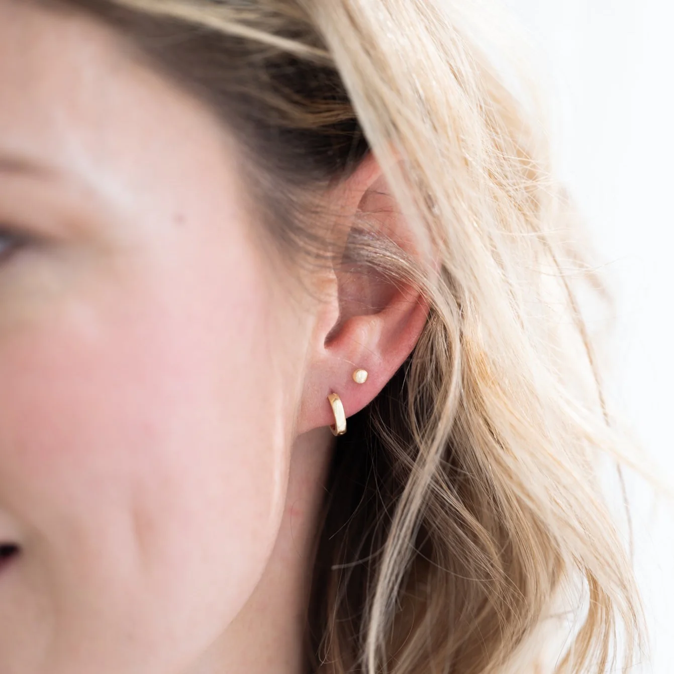 The Mini Gold Hoops - WSBYTLP