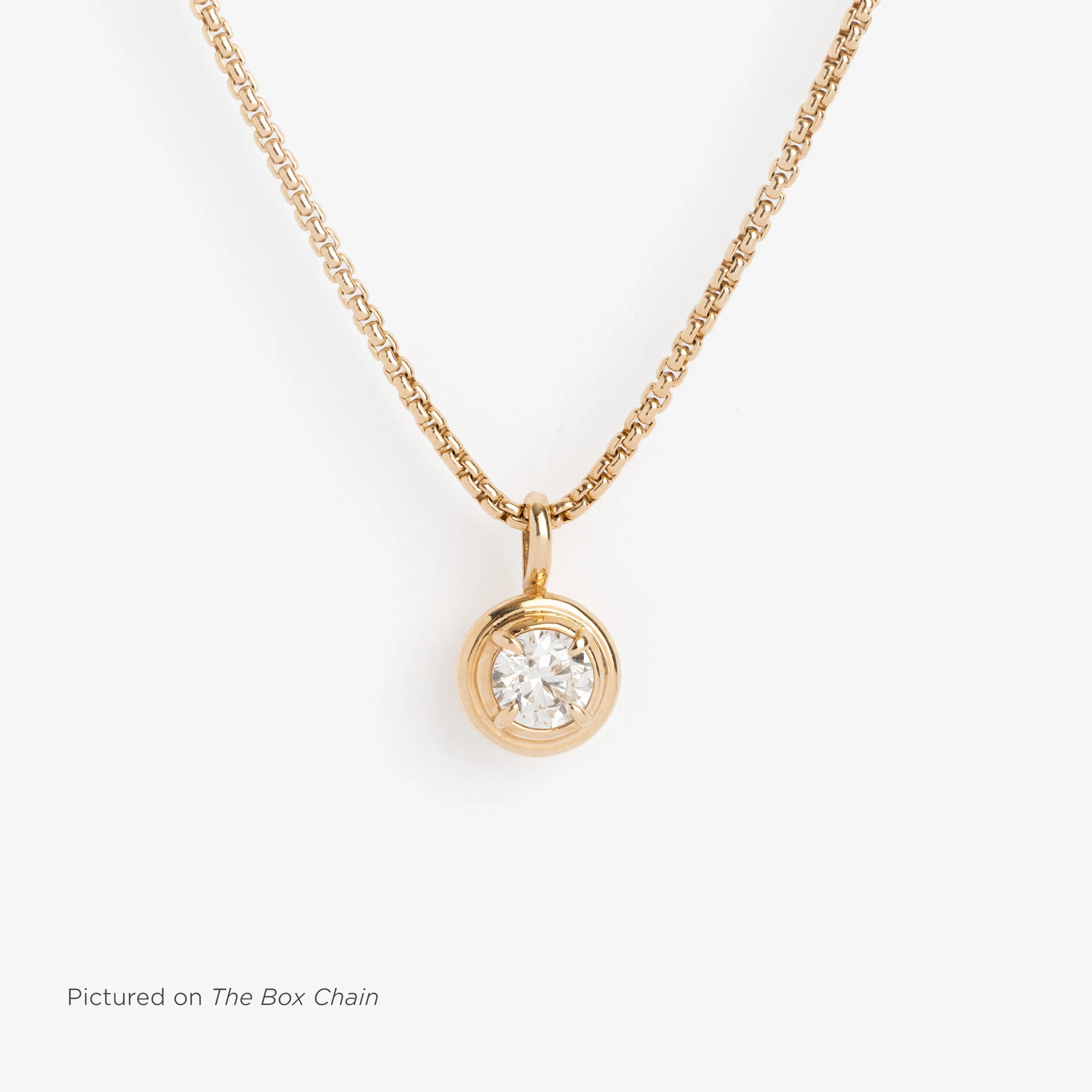 The One Carat Diamond Pendant - WSBYTLP