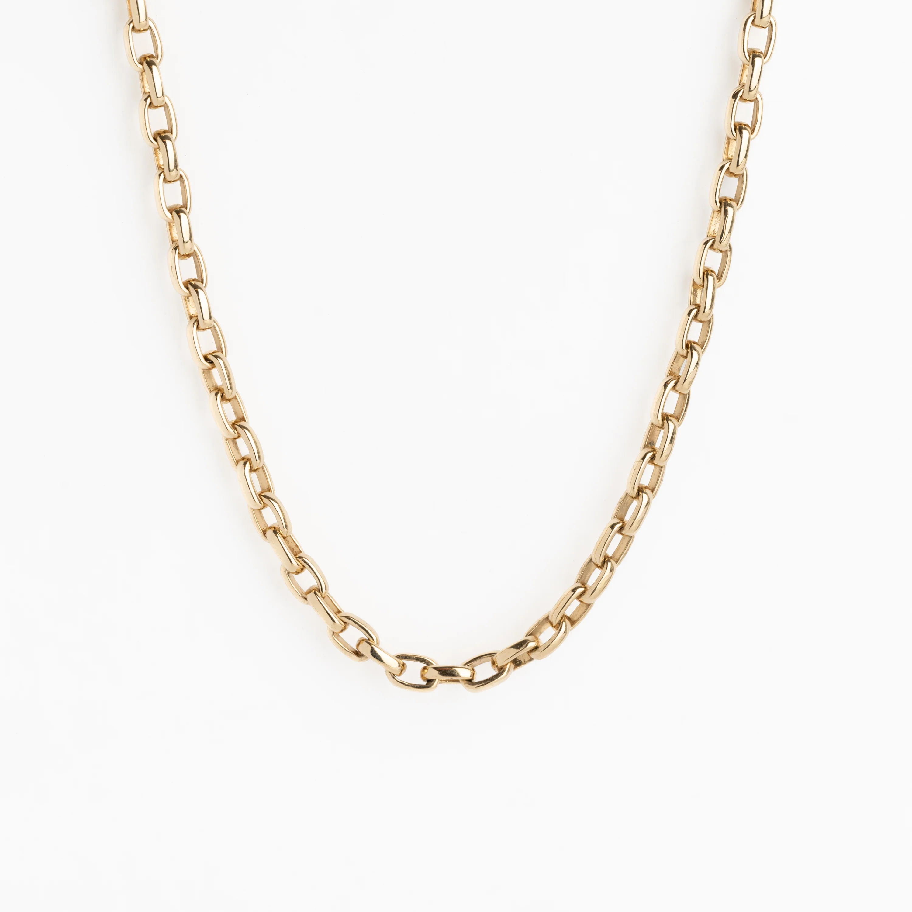 The Square Chain Link Necklace - WSBYTLP