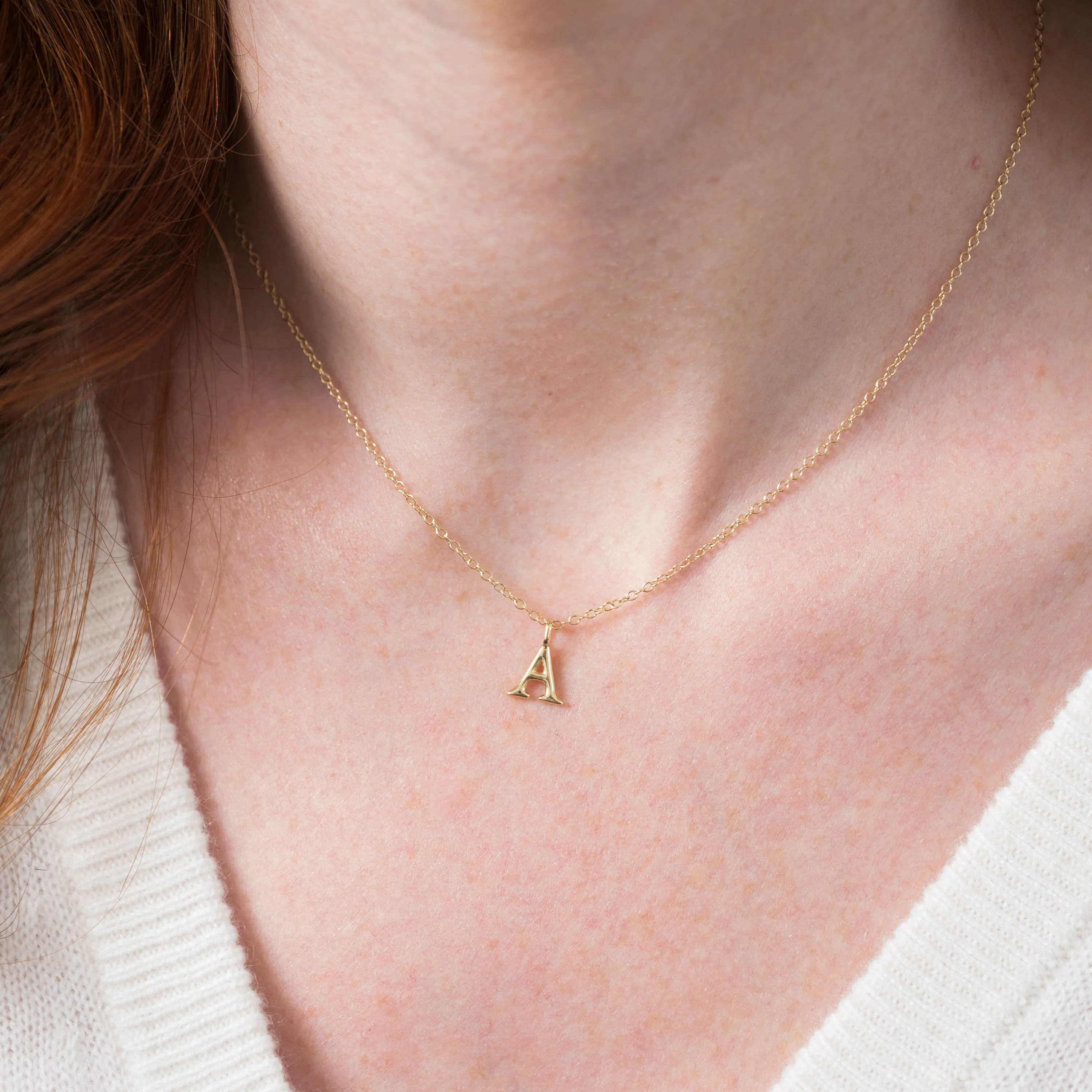 The Small Initial Pendant - WSBYTLP