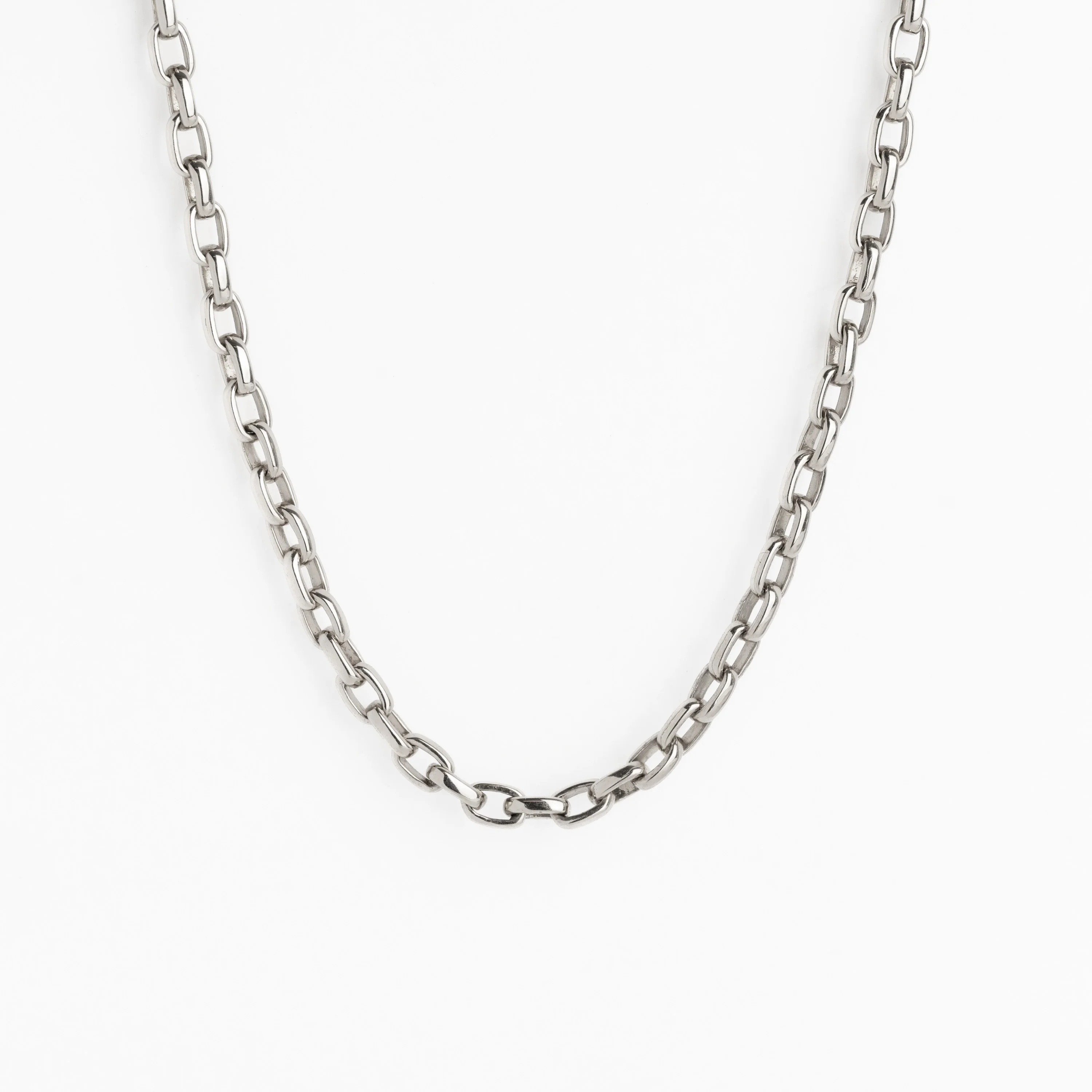 The Square Chain Link Necklace - WSBYTLP