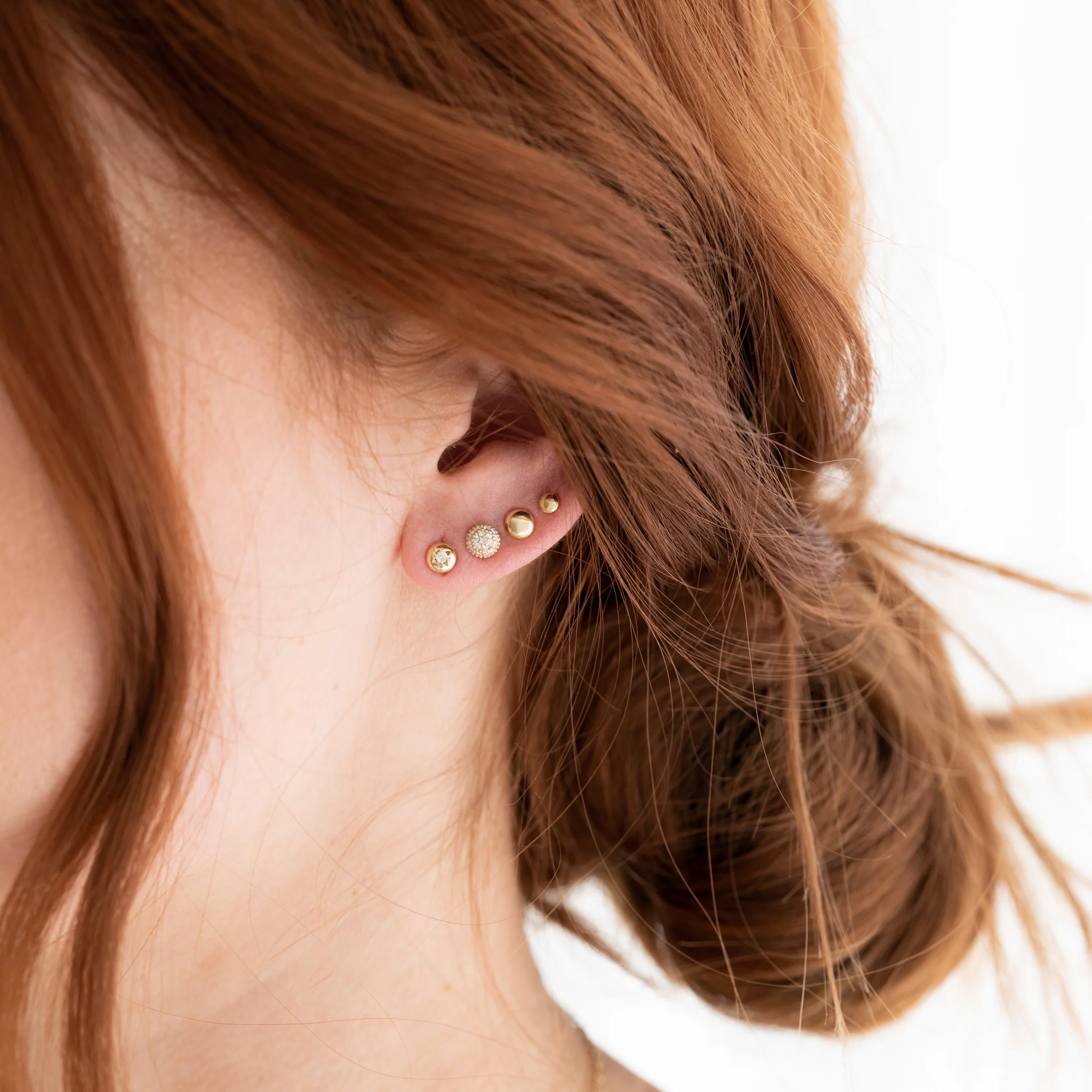 The Mini Gold Studs - WSBYTLP