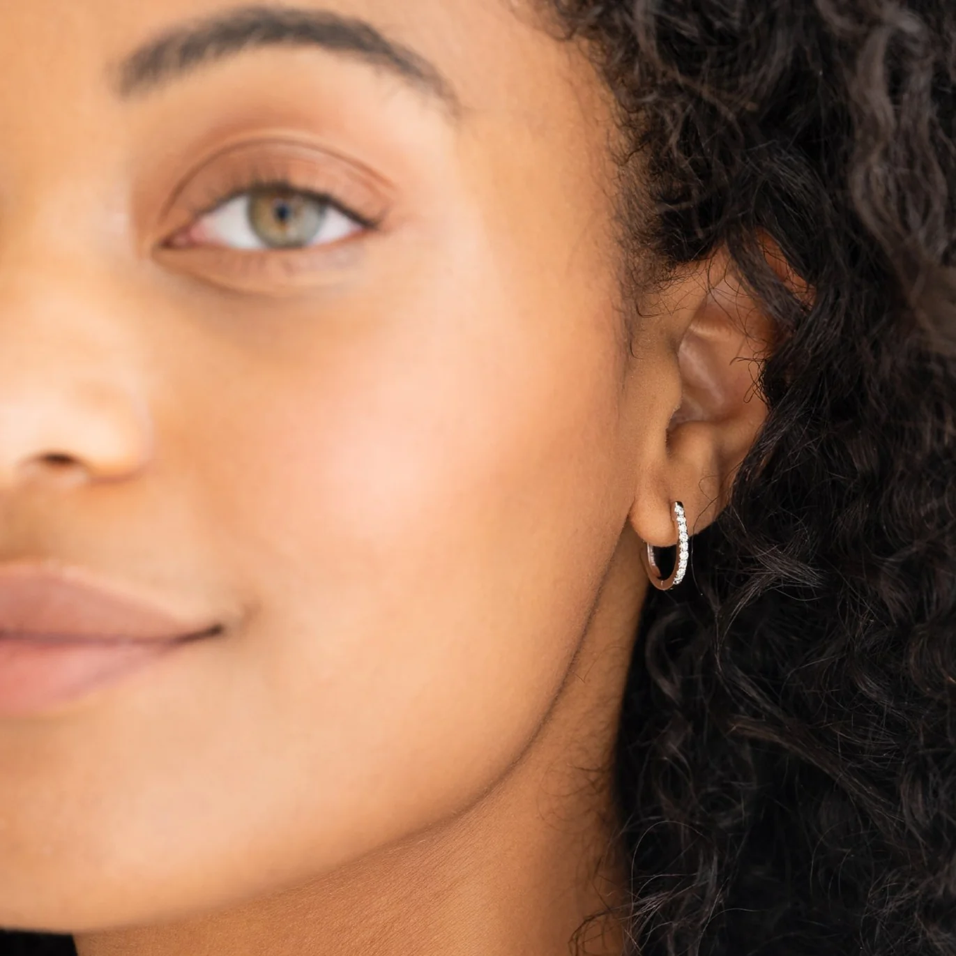 The Large Diamond Hoops - WSBYTLP