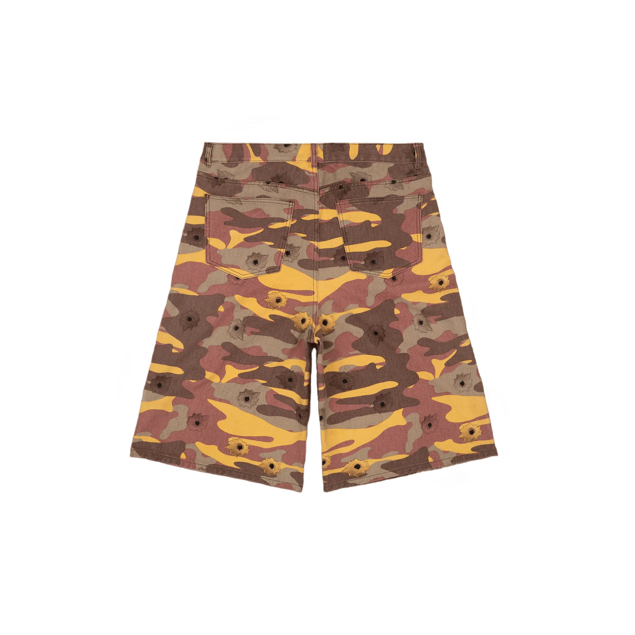 Paris Camo Jorts - WSBYTLP