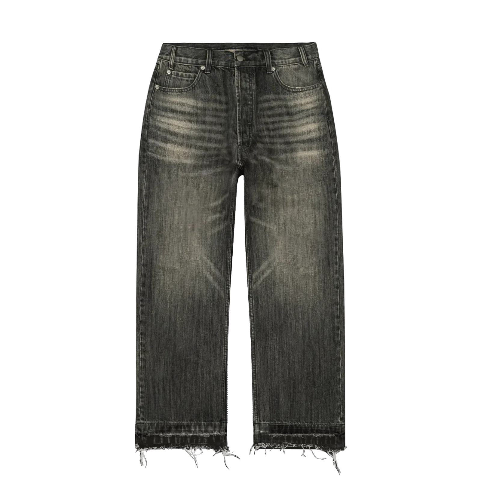 Vintage Black Baggy Denim - WSBYTLP