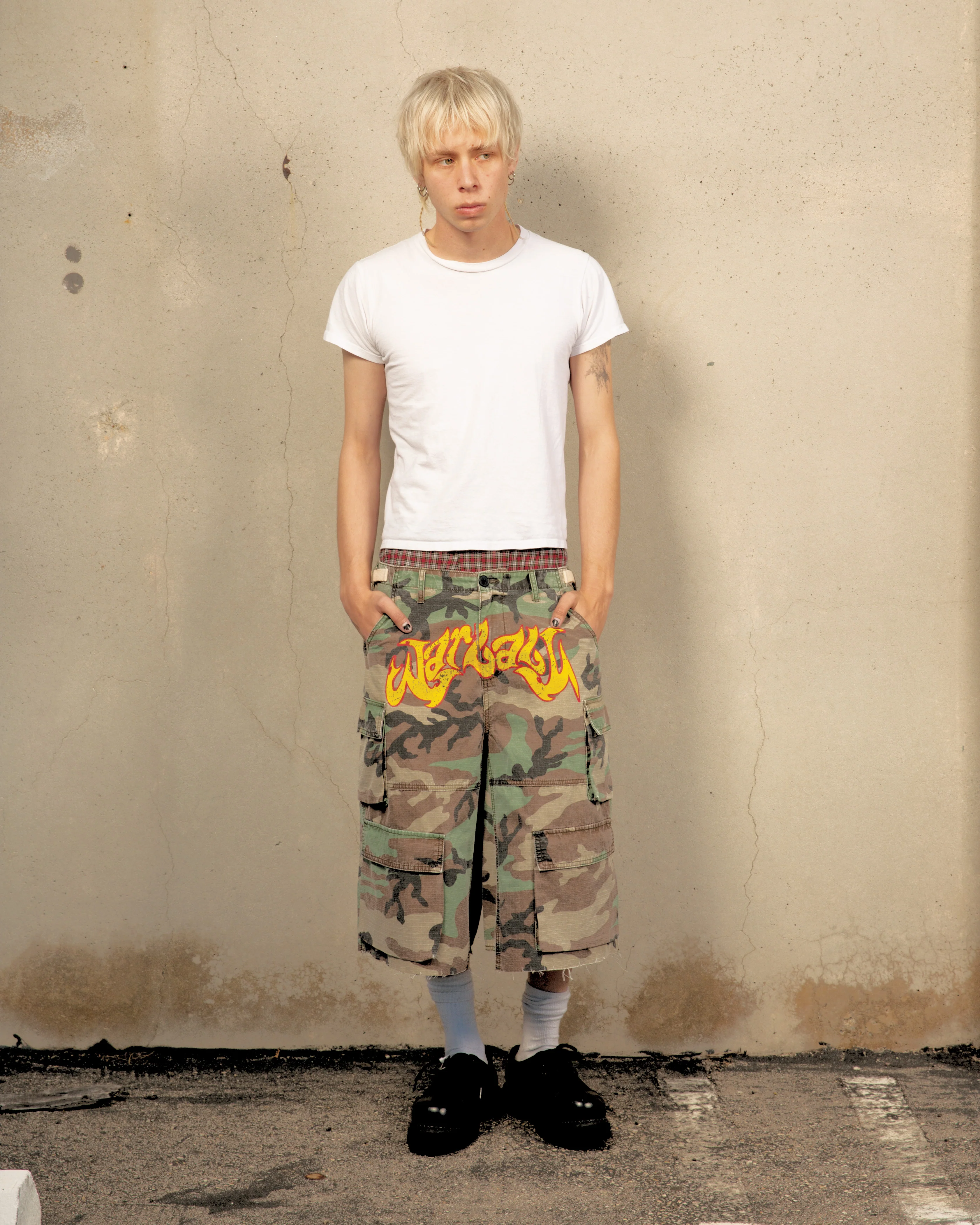 War Baby Camo Cargo Shorts - WSBYTLP