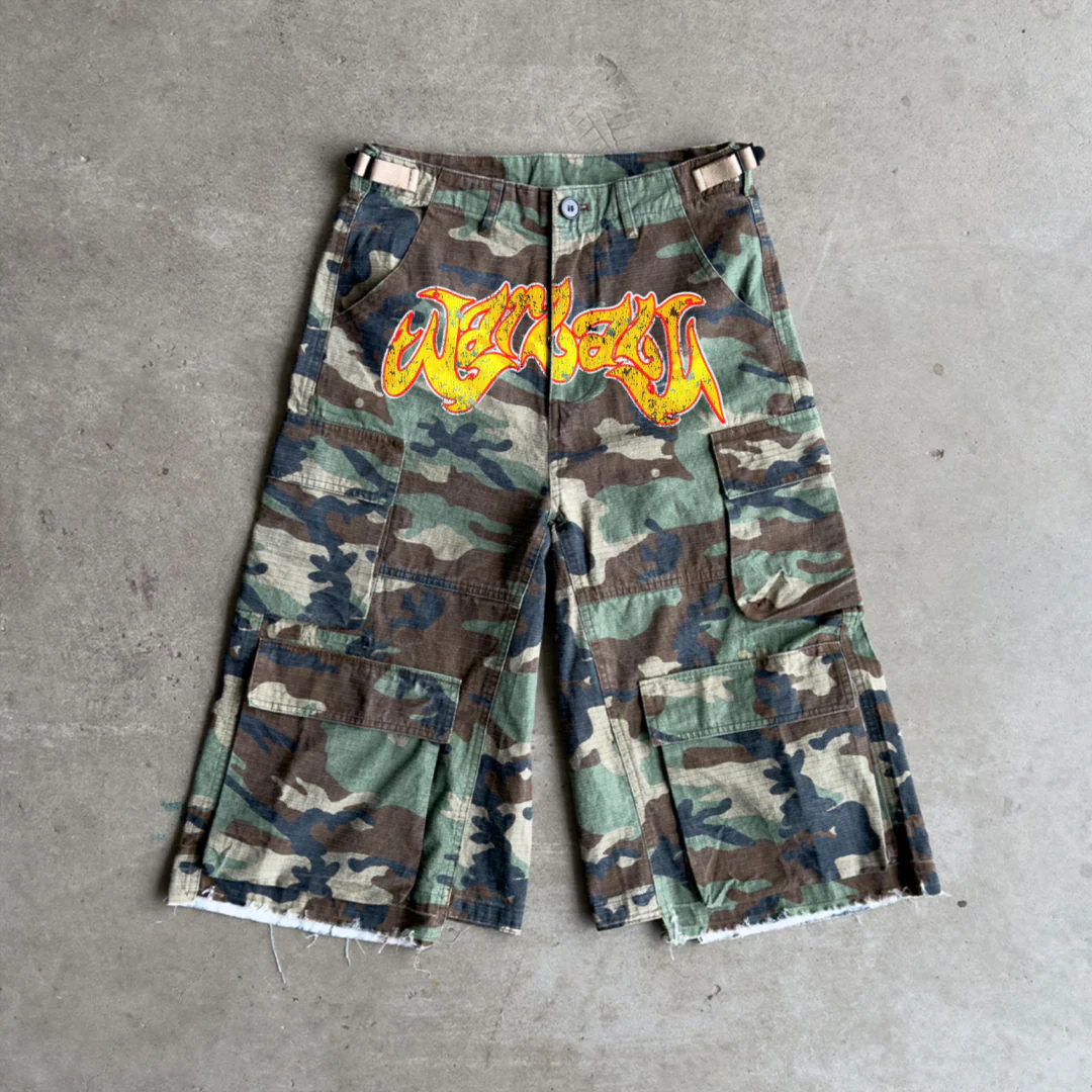 War Baby Camo Cargo Shorts - WSBYTLP
