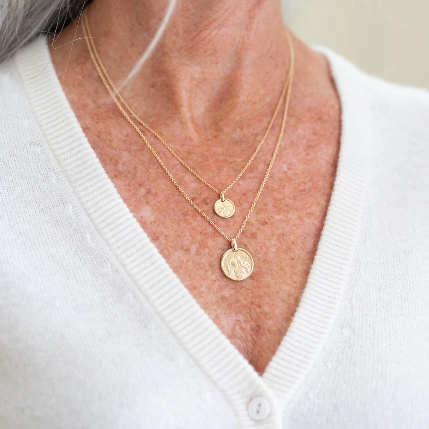 The Large St. Christopher Medallion - WSBYTLP