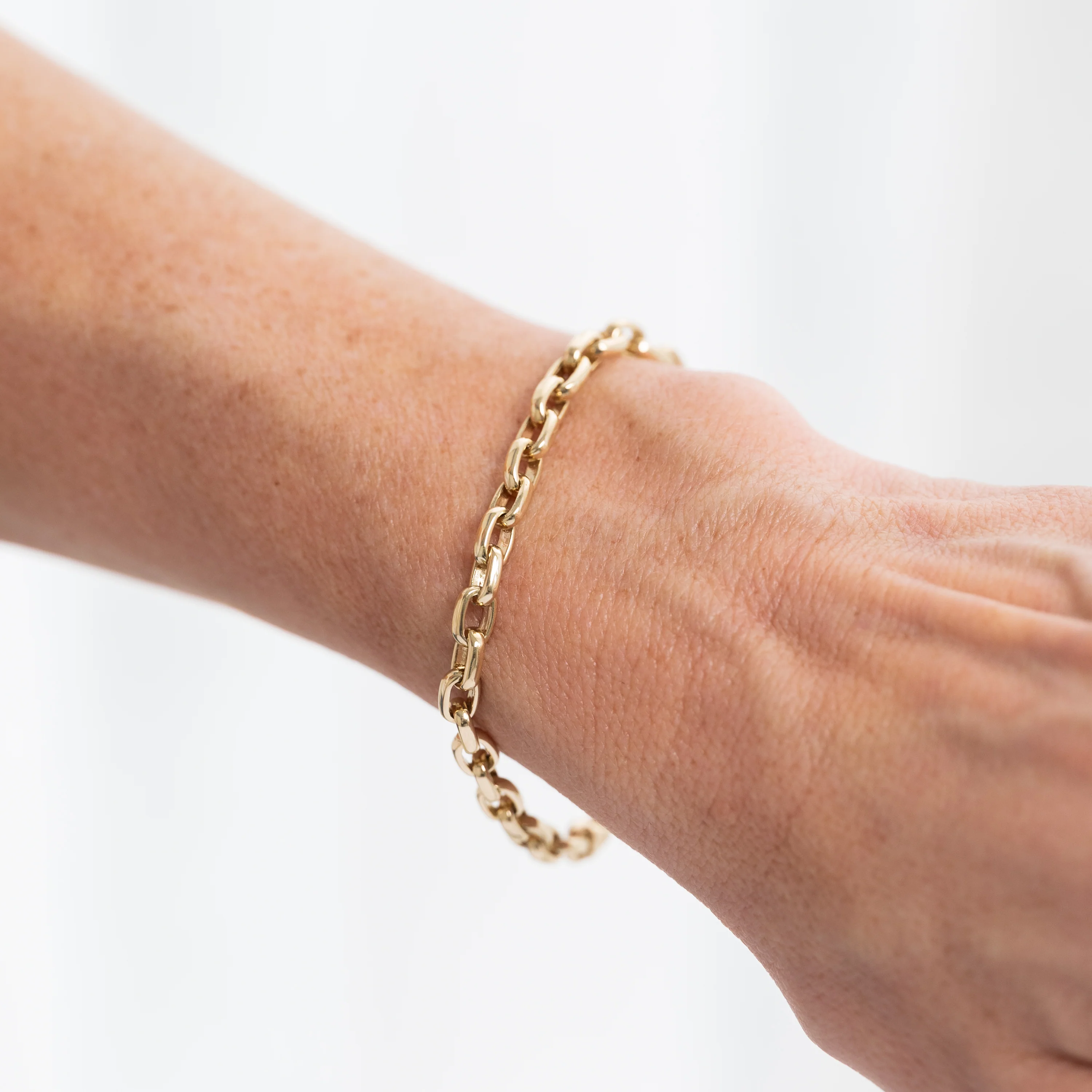 The Square Chain Link Bracelet - WSBYTLP