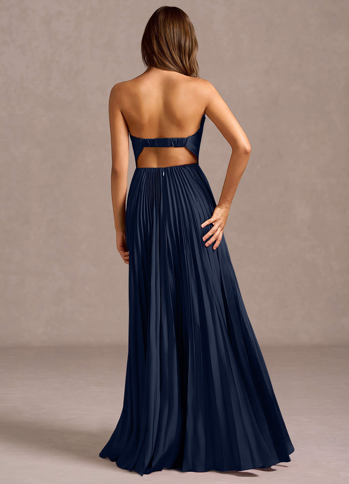 Kaia Navy Maxi Dress  Dress - WSBYTLP
