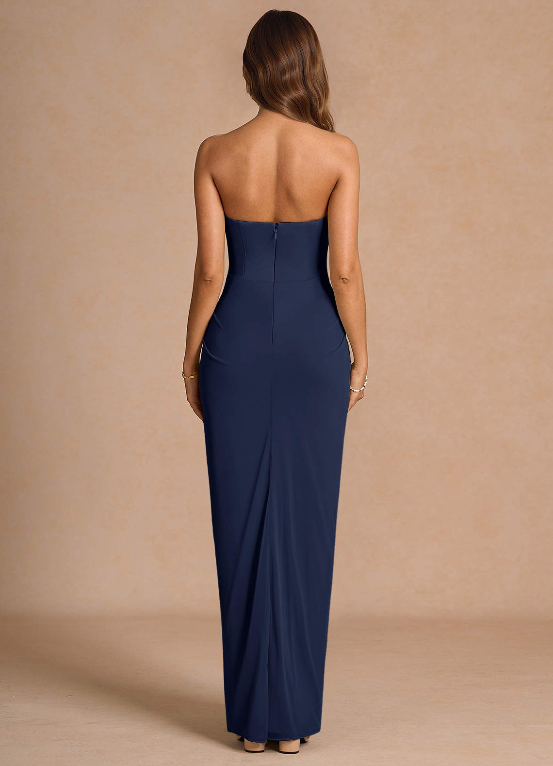 Anais Navy Maxi Dress  Dress - WSBYTLP