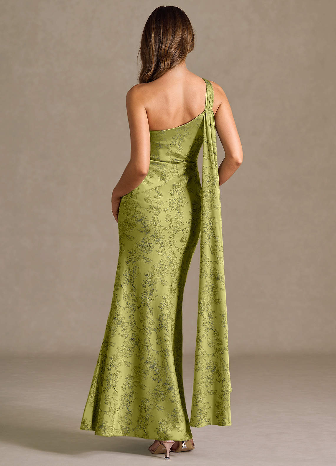 Sapphira Moss Navy Maxi Dress  Dress - WSBYTLP