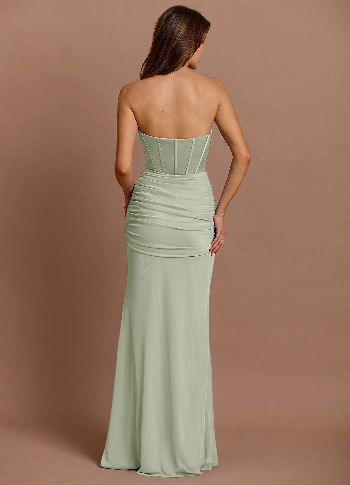 Kalliope Dusty Sage Maxi Dress  Dress - WSBYTLP