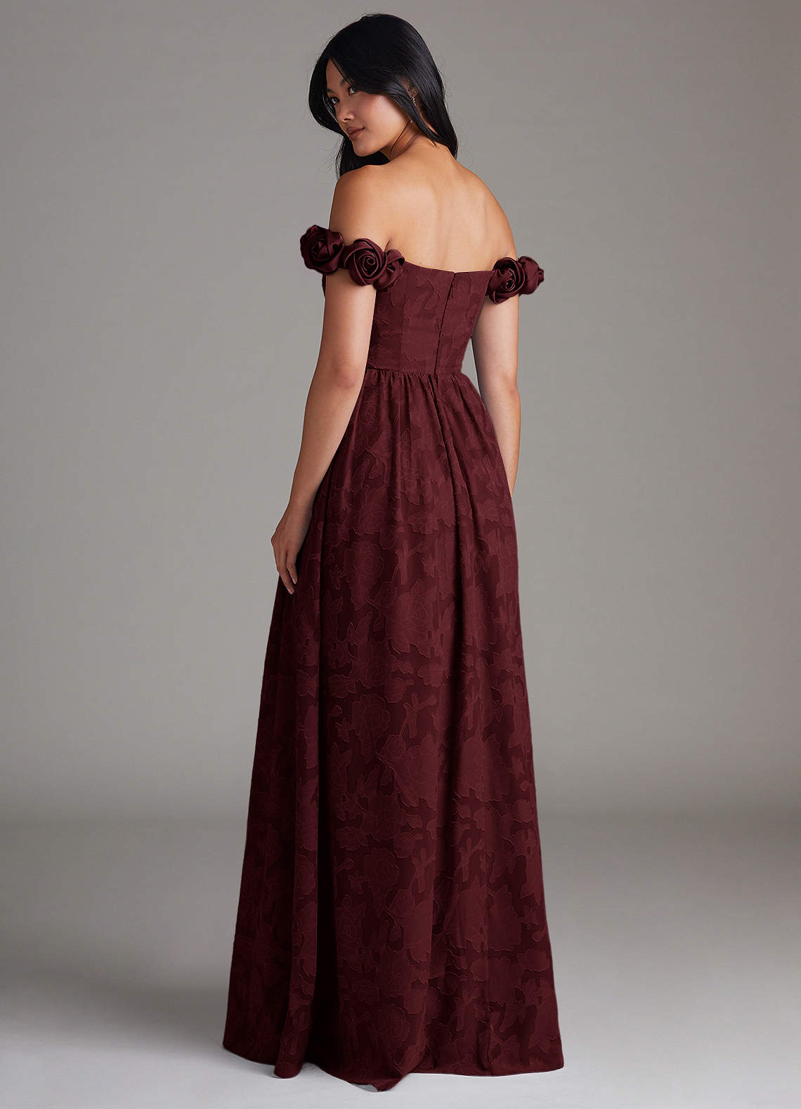 Autumn Wine Maxi Dress  Dress - WSBYTLP
