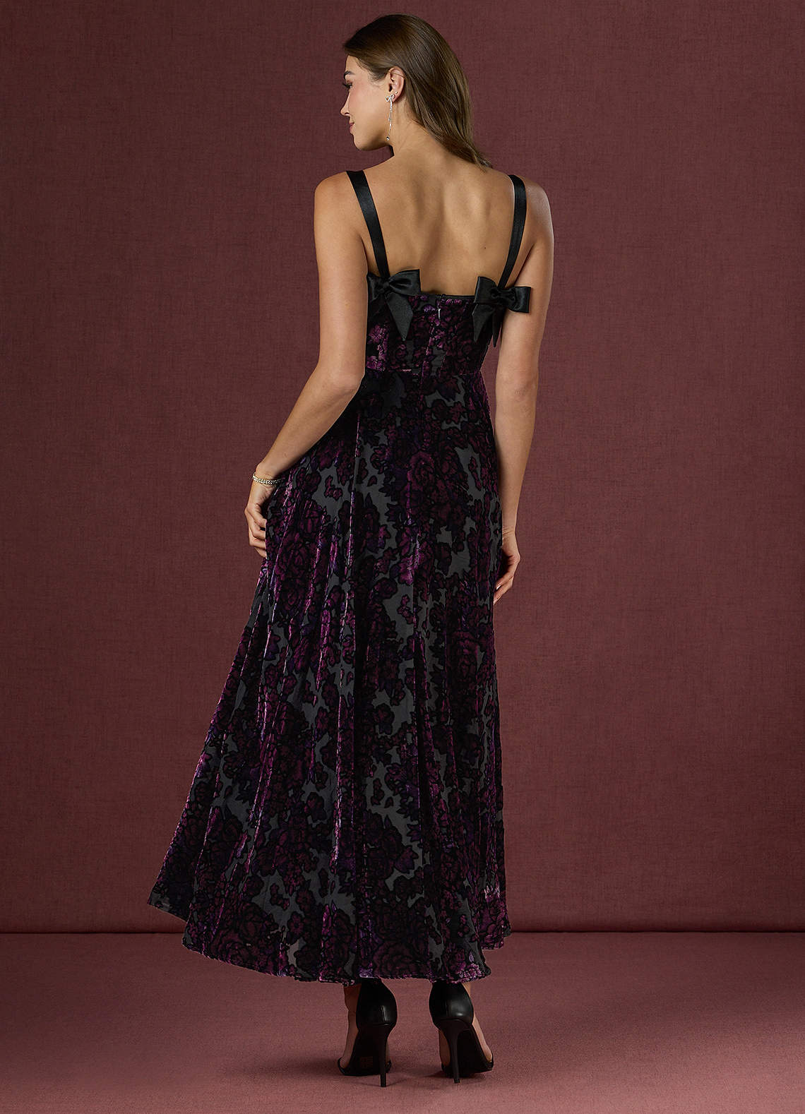 Hester Black Amethyst Maxi Dress  Dress - WSBYTLP