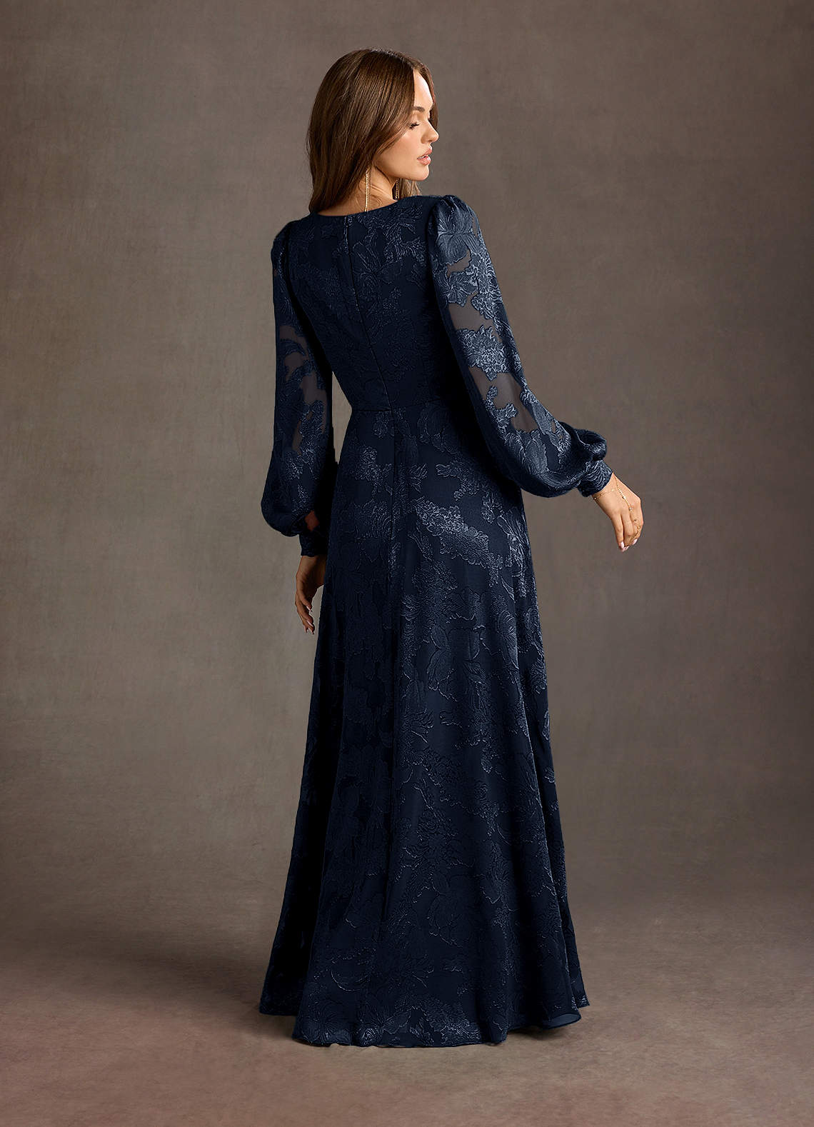 Cerise Navy Maxi Dress  Dress - WSBYTLP