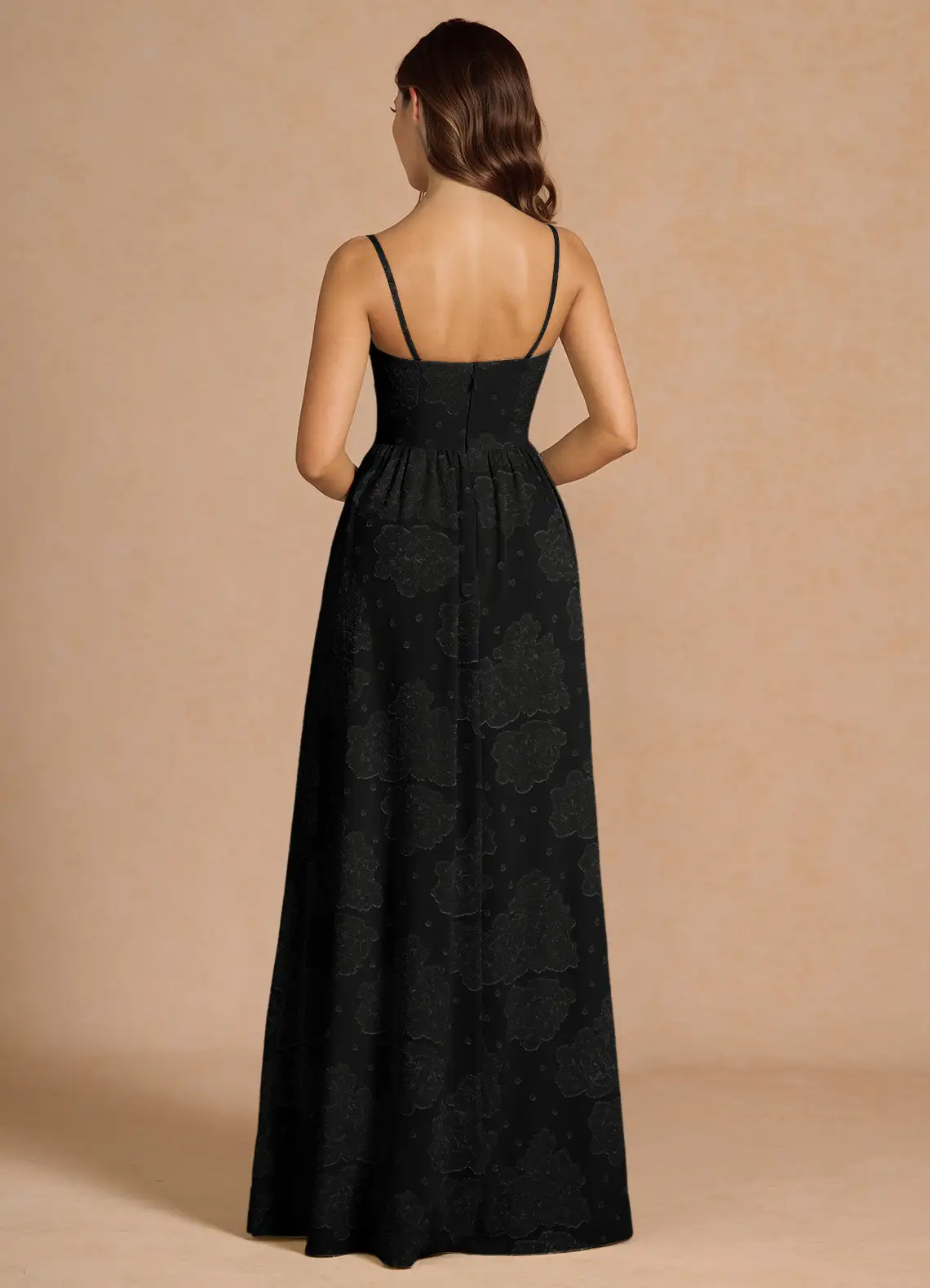 Philomena Black Maxi Dress  Dress - WSBYTLP