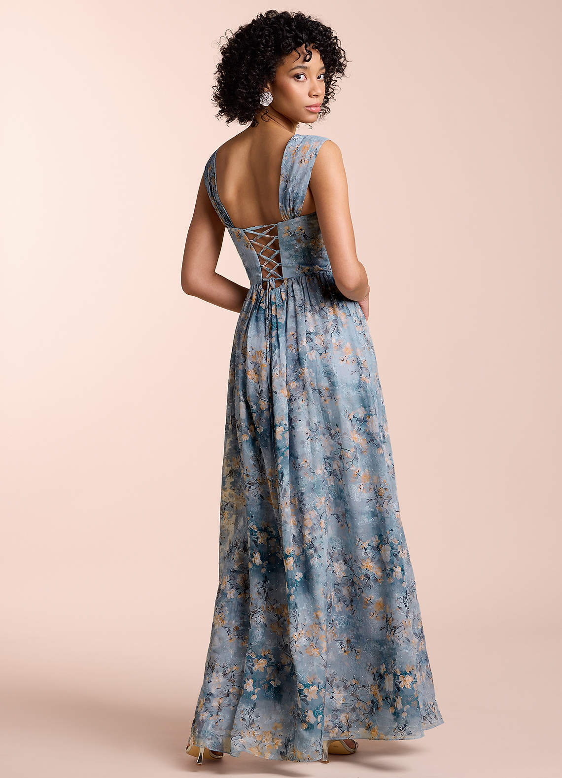 Aleah Powder Blue Maxi Dress  Dress - WSBYTLP