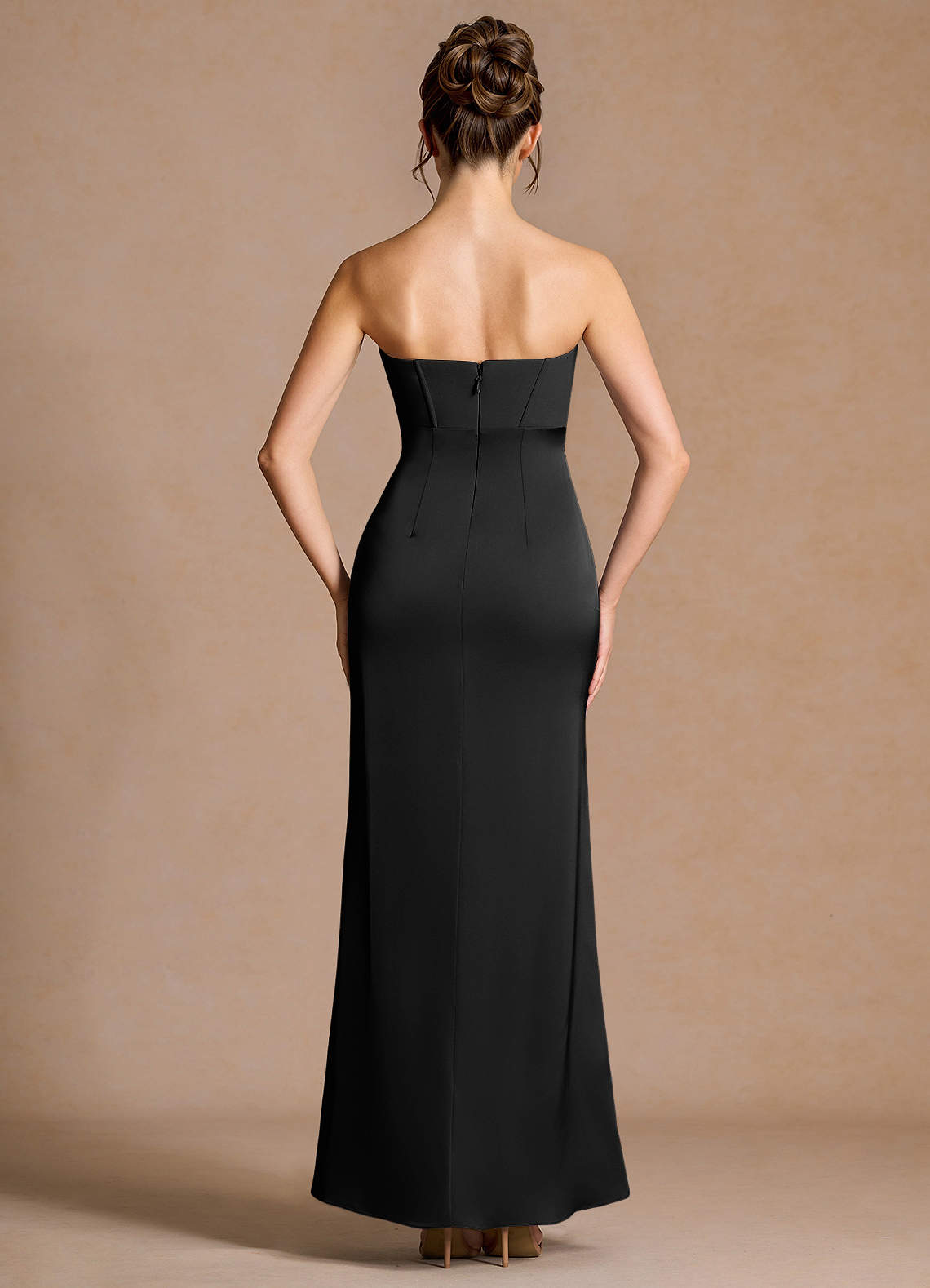 Selene Black Maxi Dress  Dress - WSBYTLP
