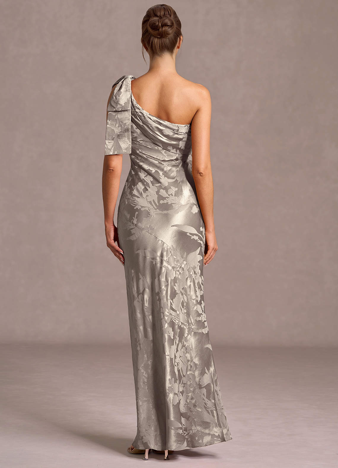 Queniva Platinum Maxi Dress  Dress - WSBYTLP