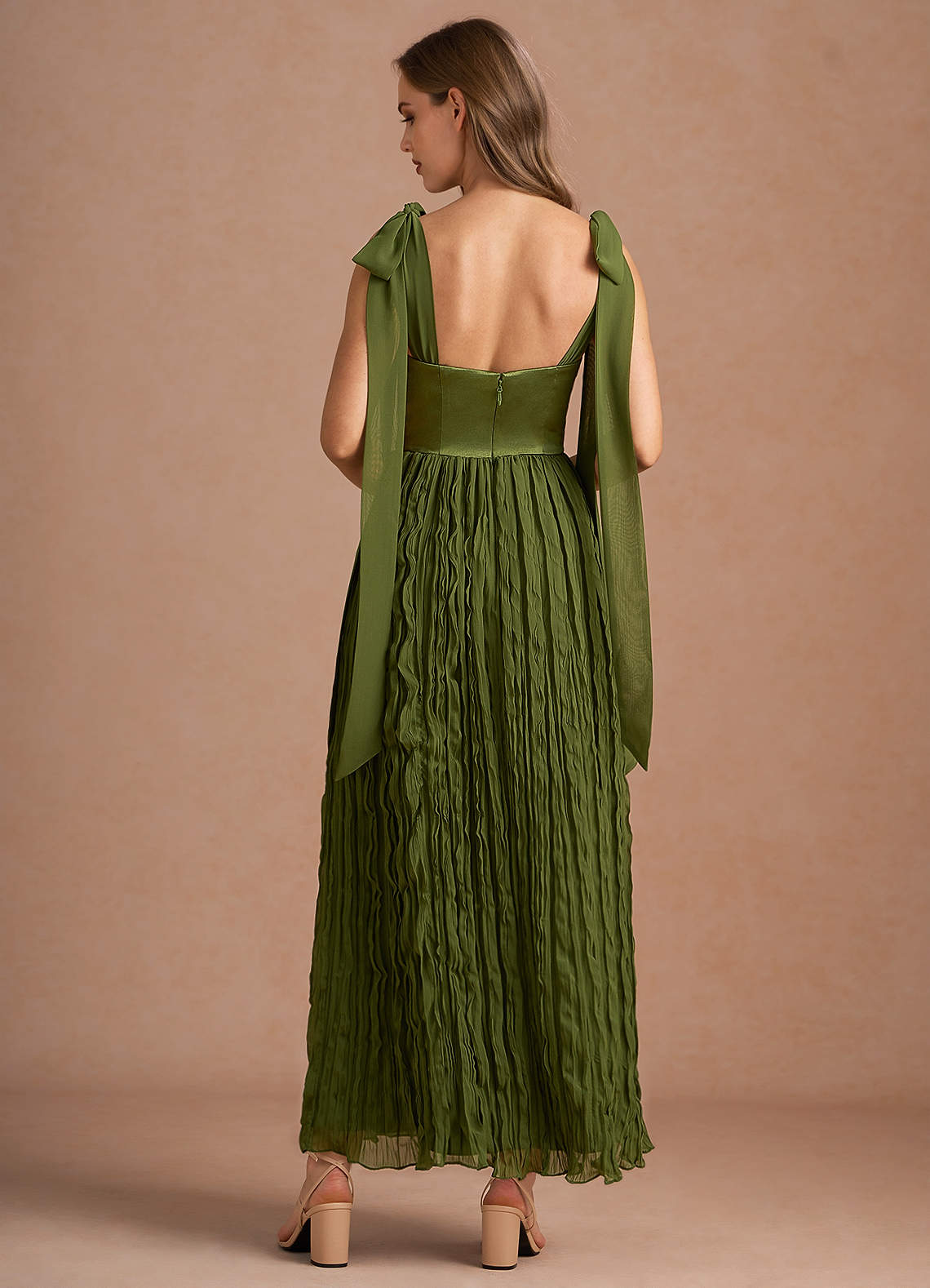 Sammie Fern Green Maxi Dress  Dress - WSBYTLP