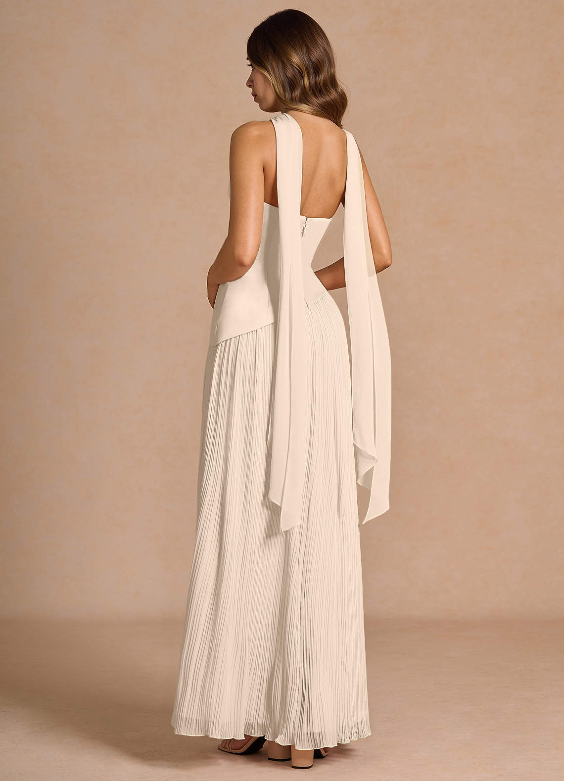 Tierney Cream Maxi Dress  Dress - WSBYTLP