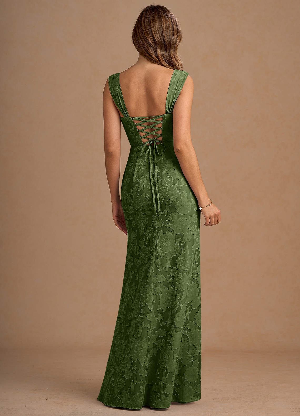 Eliana Olive Maxi Dress  Dress - WSBYTLP