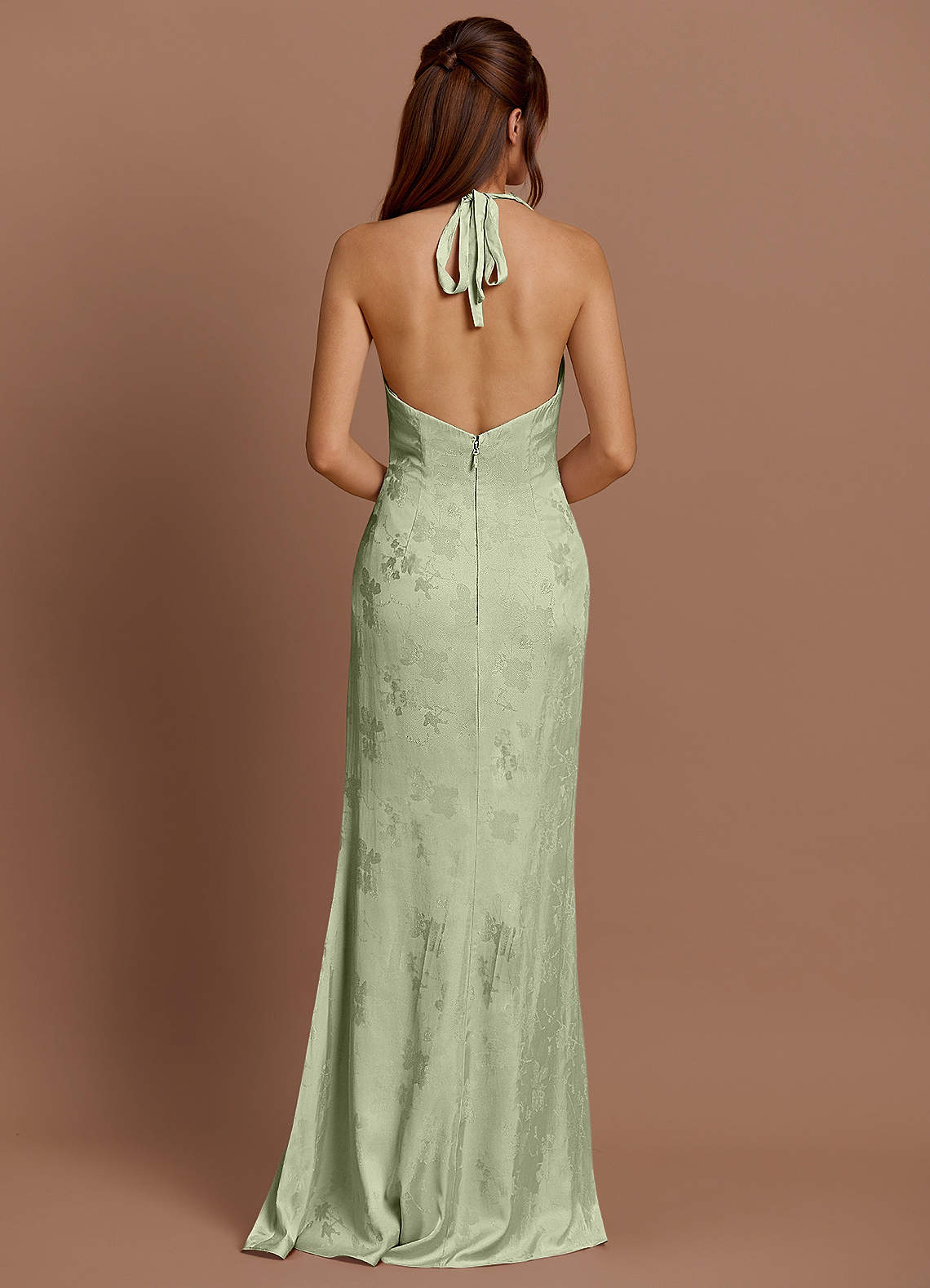 Ilaria Light Green Maxi Dress  Dress - WSBYTLP