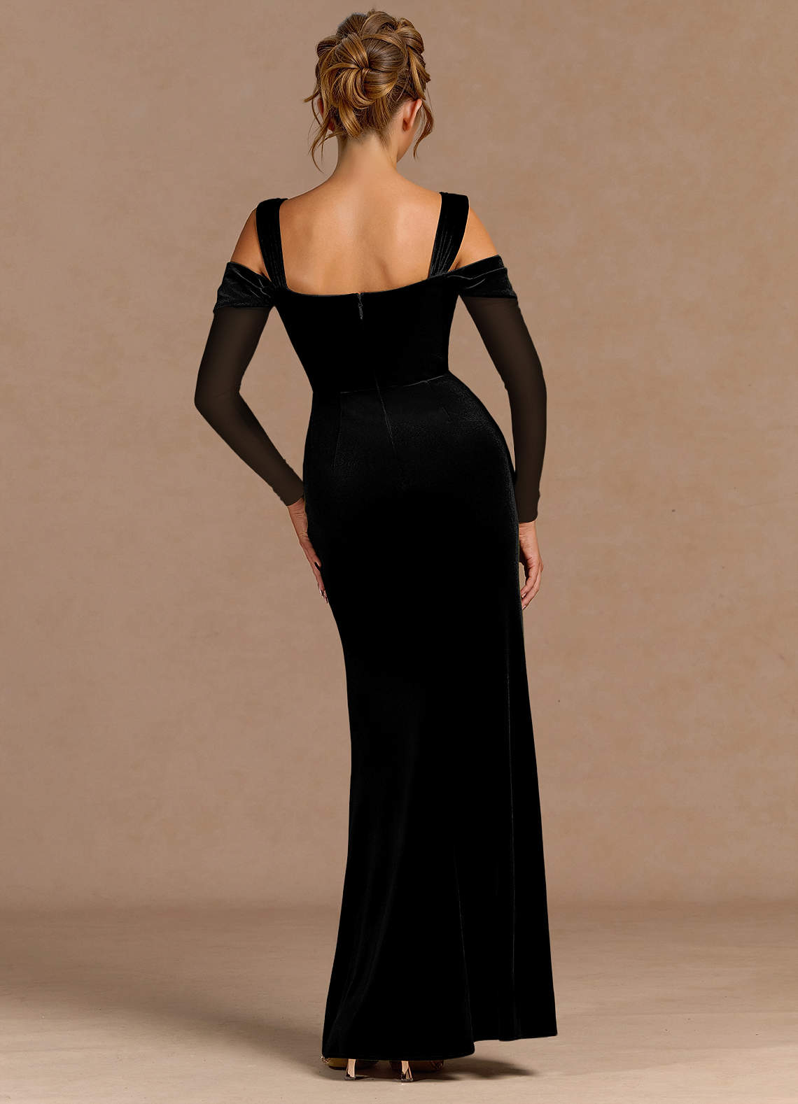 Taliyah Black Maxi Dress  Dress - WSBYTLP