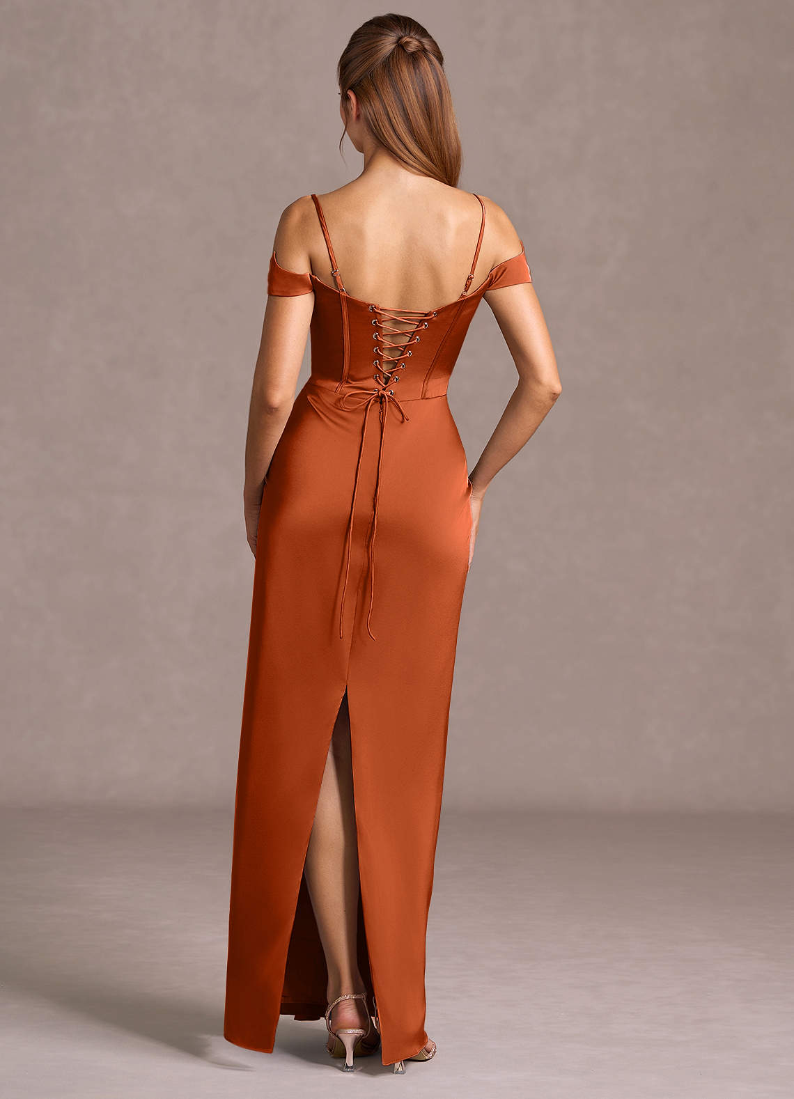 Lorelei Rust Maxi Dress  Dress - WSBYTLP