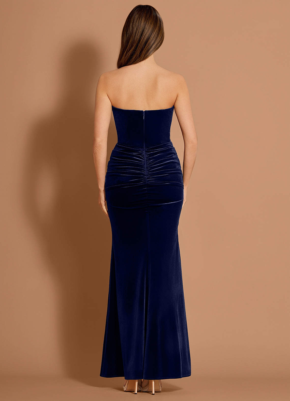 Breanna Navy Maxi Dress  Dress - WSBYTLP