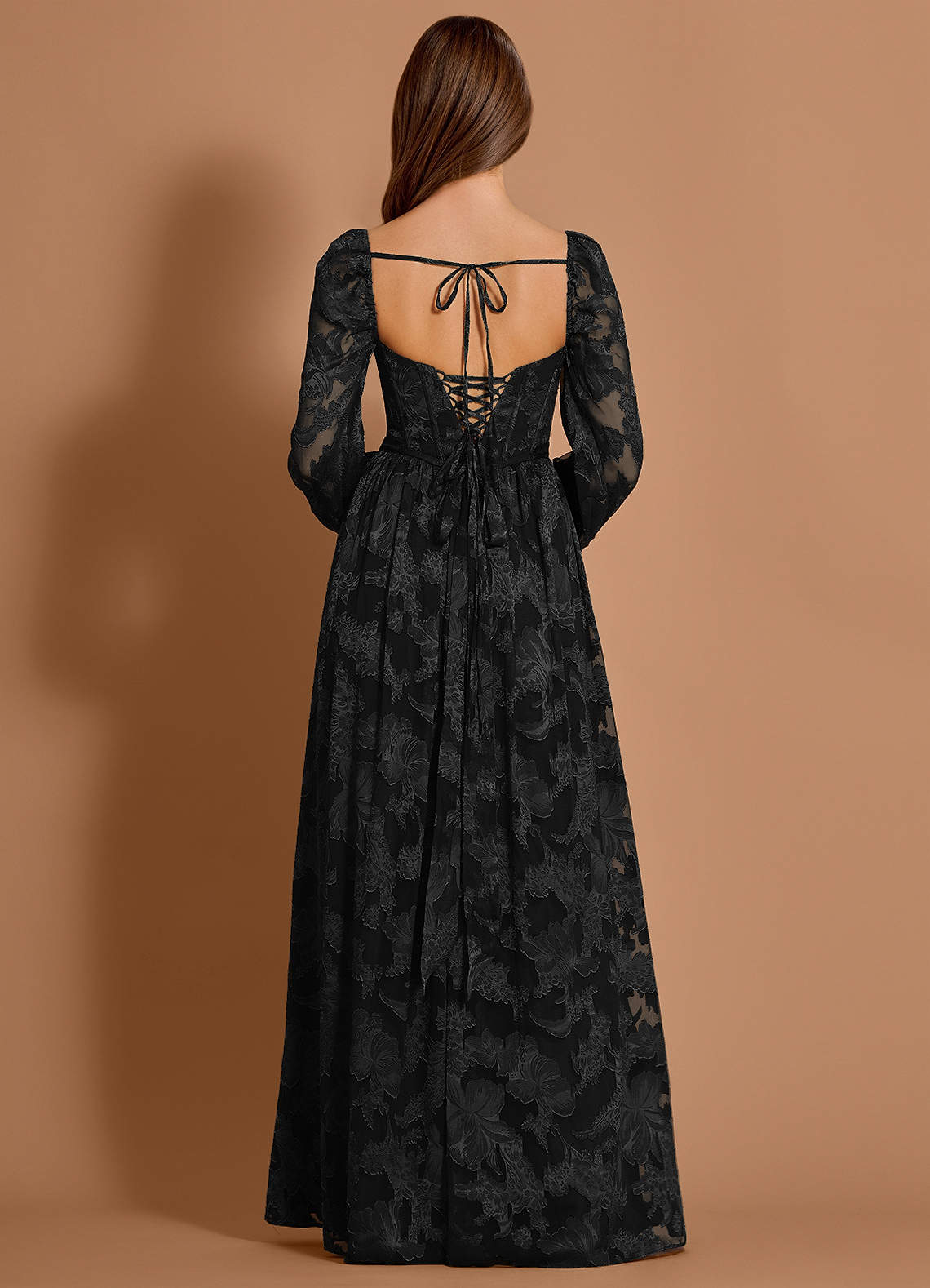 Aniyah Black Maxi Dress  Dress - WSBYTLP