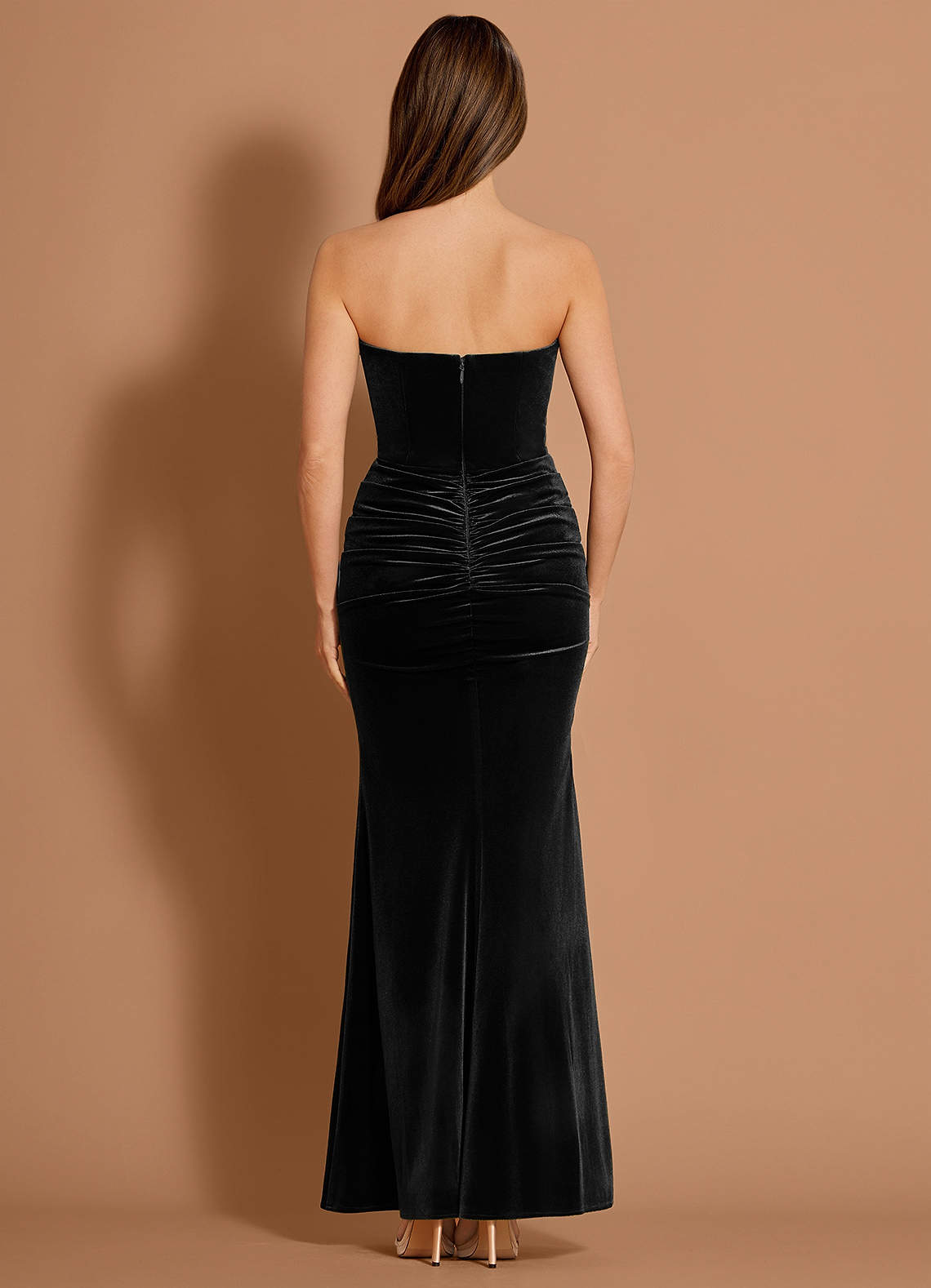 Breanna Black Maxi Dress  Dress - WSBYTLP