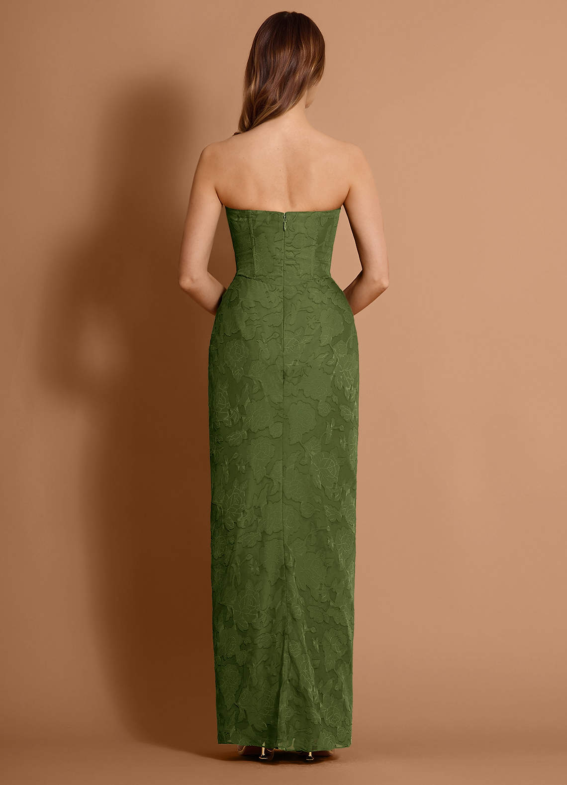 Hestia Olive Maxi Dress  Dress - WSBYTLP