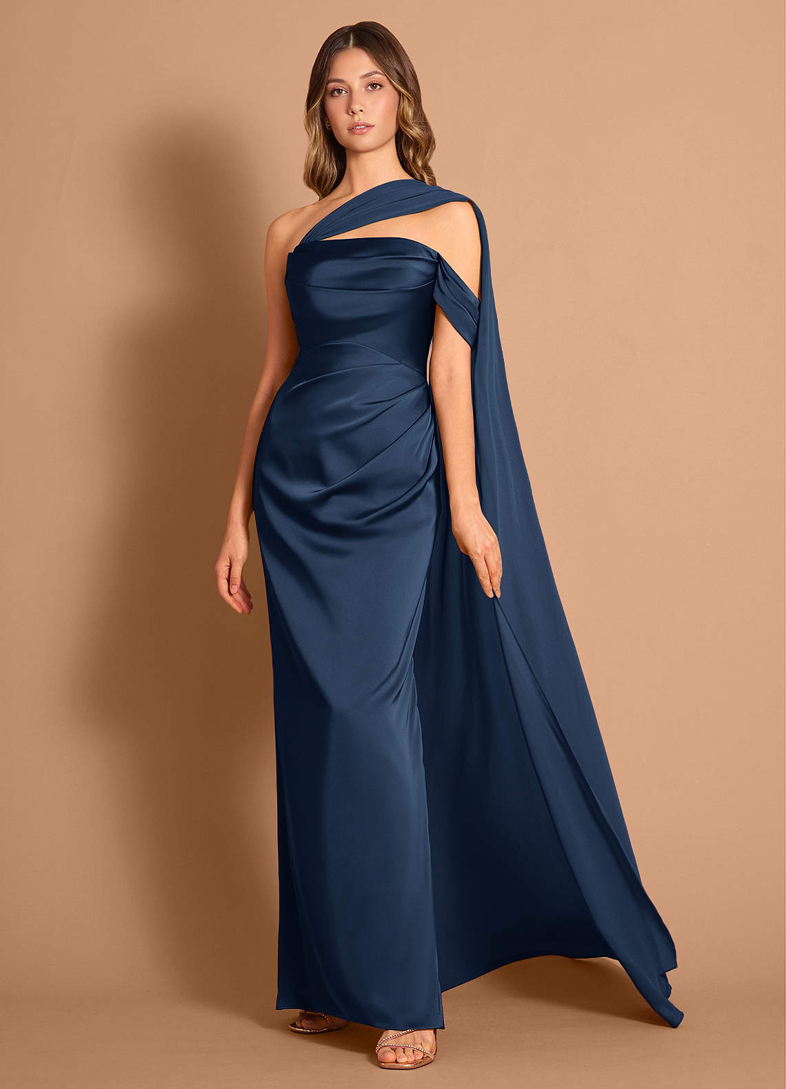 Meliora Navy Maxi Dress  Dress - WSBYTLP