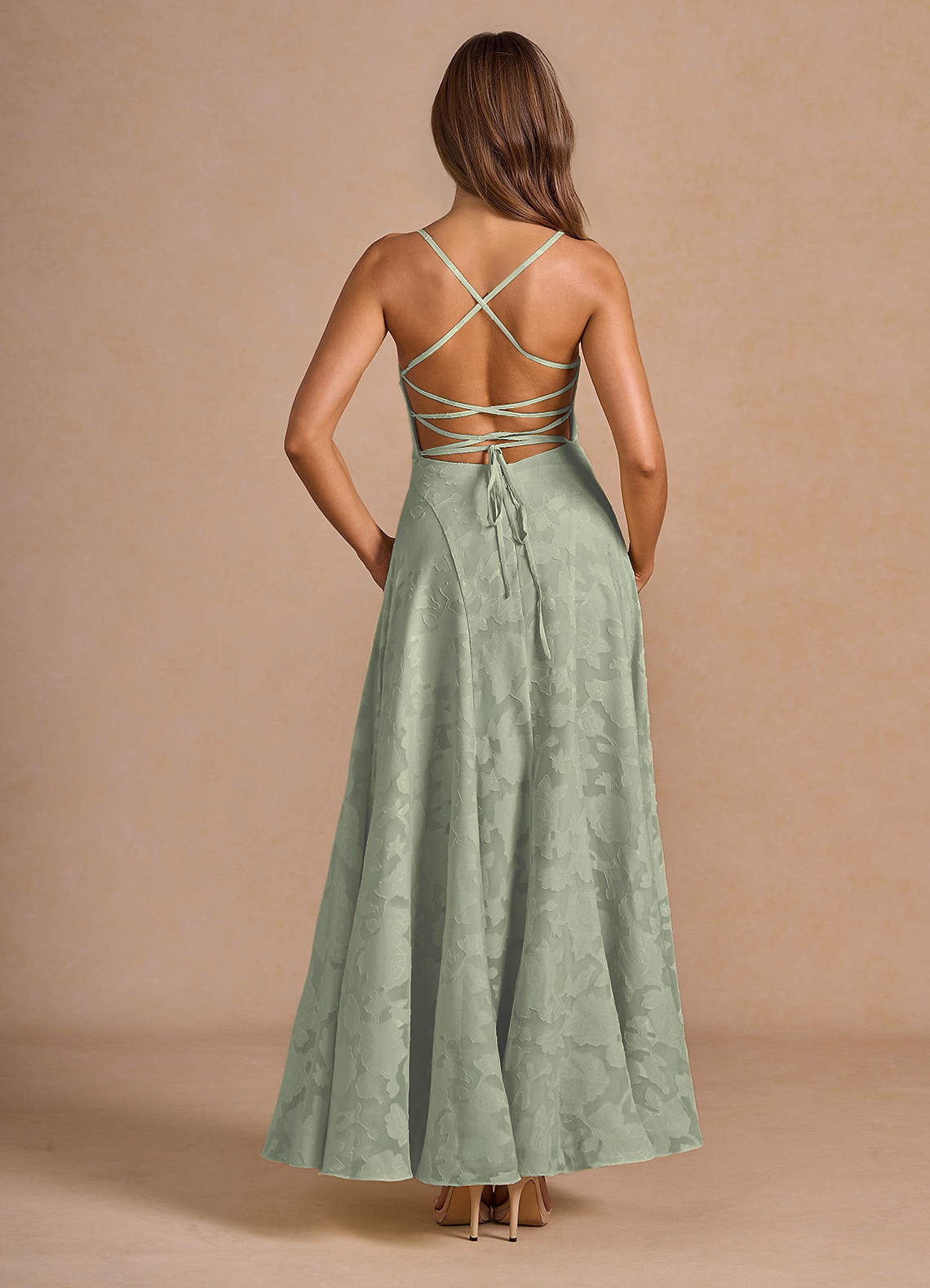 Irelia Pistachio Maxi Dress  Dress - WSBYTLP