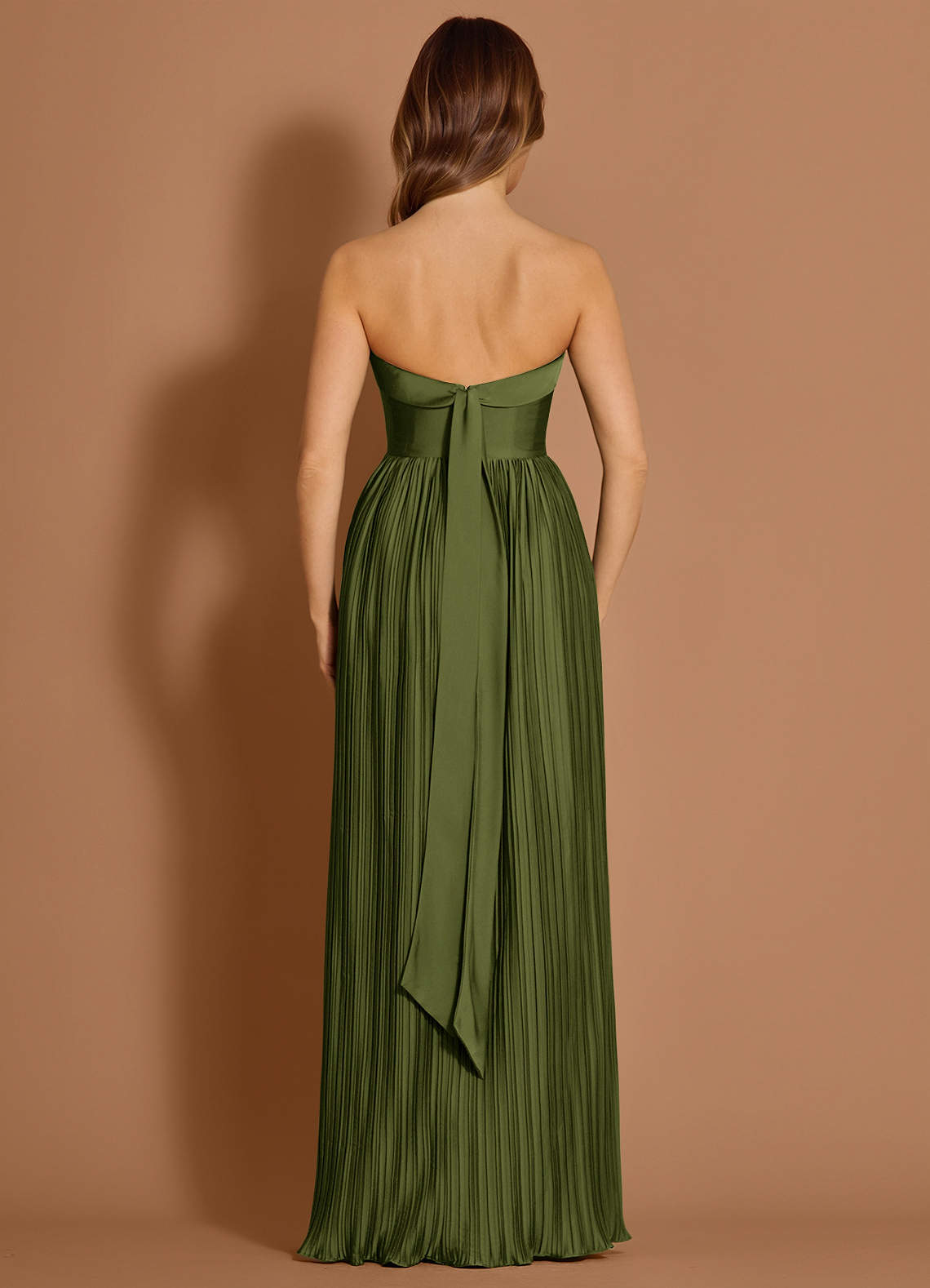 Nayeli Olive Maxi Dress  Dress - WSBYTLP