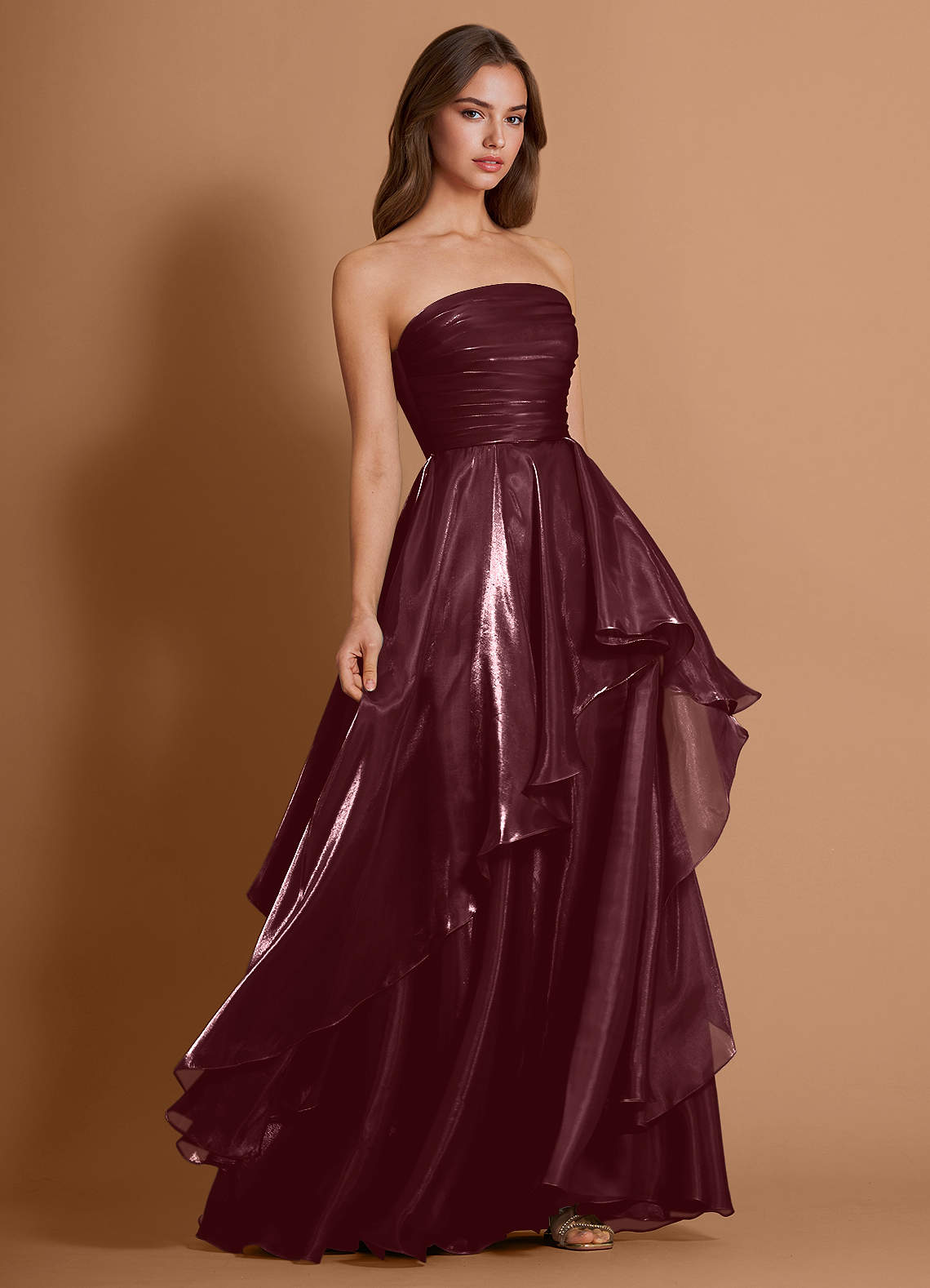 Celindra Wine Maxi Dress  Dress - WSBYTLP