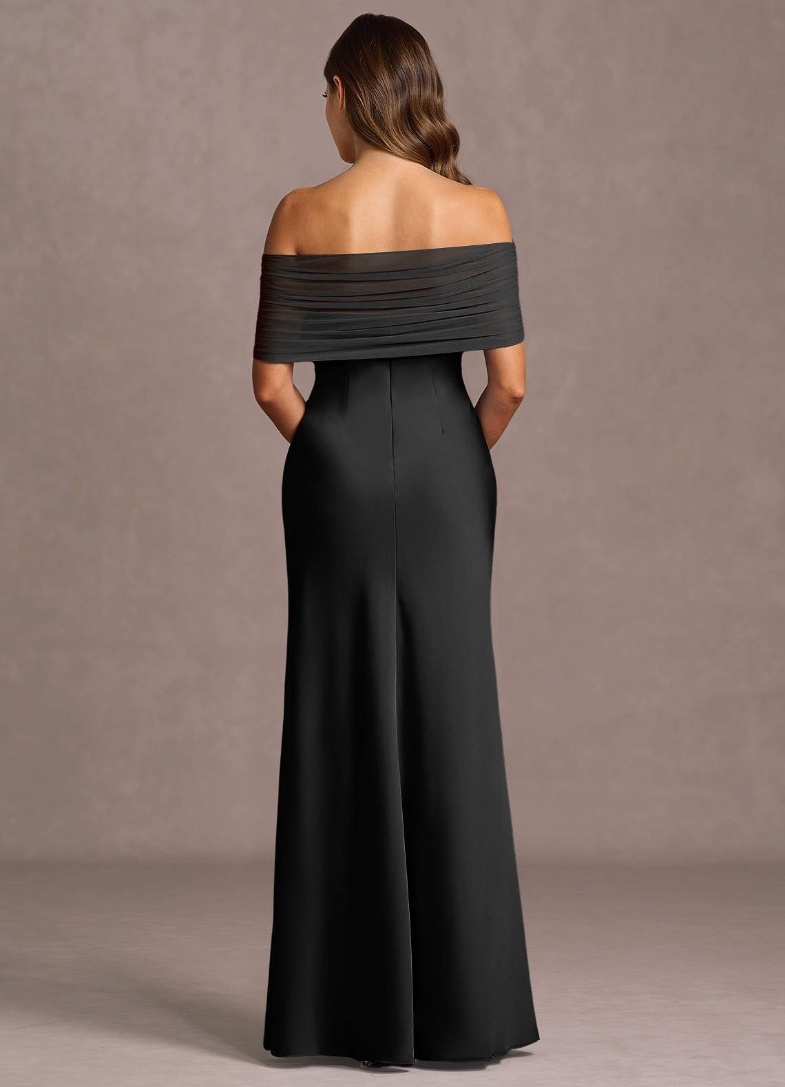 Wyneth Black Maxi Dress  Dress - WSBYTLP