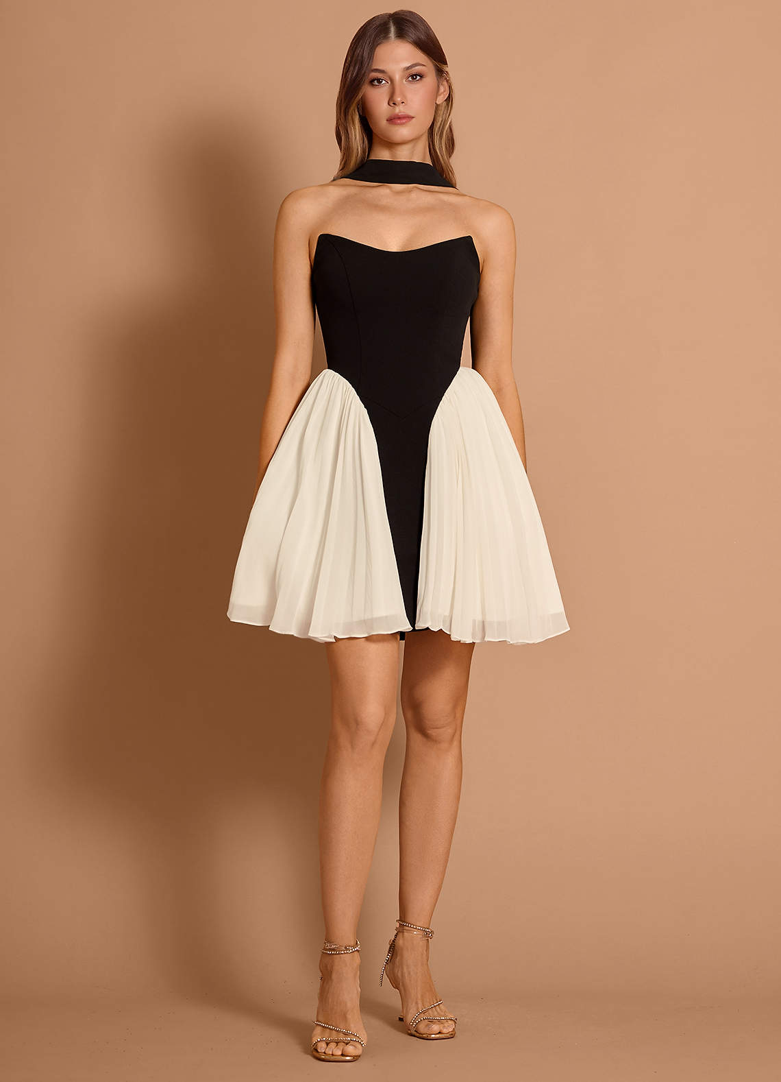 Anette Black Mini Dress  Dress - WSBYTLP