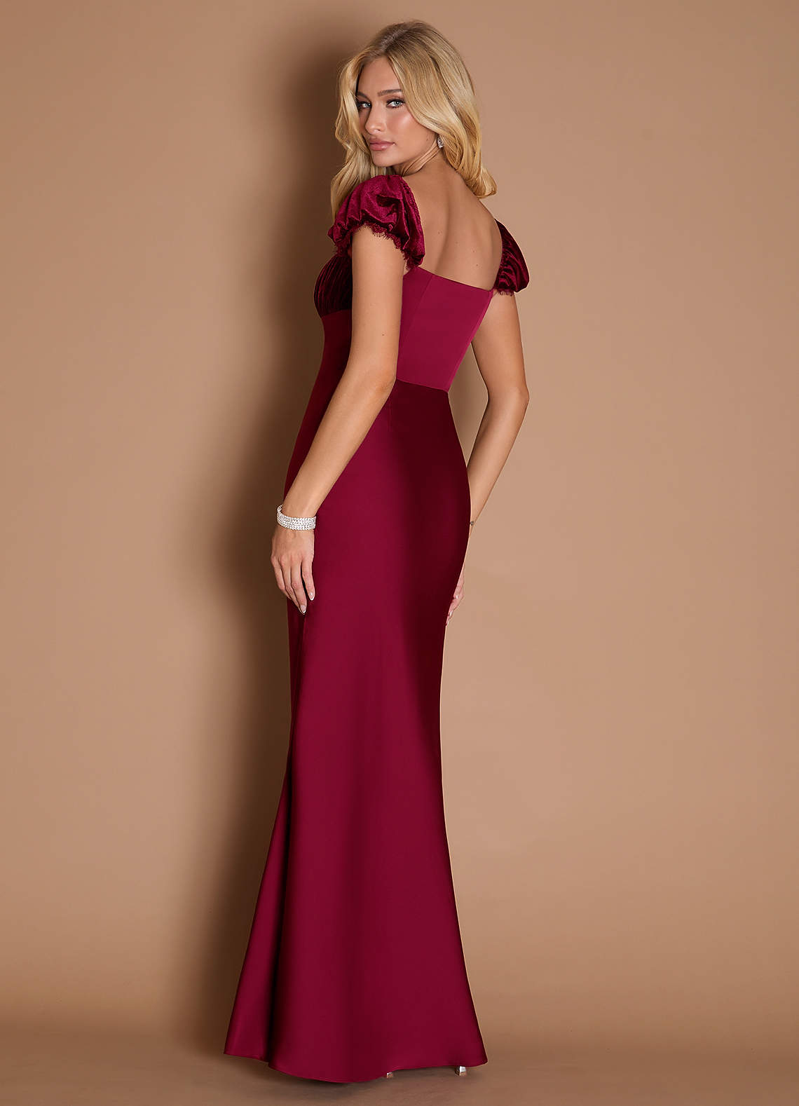 Willow Wine Maxi Dress  Dress - WSBYTLP