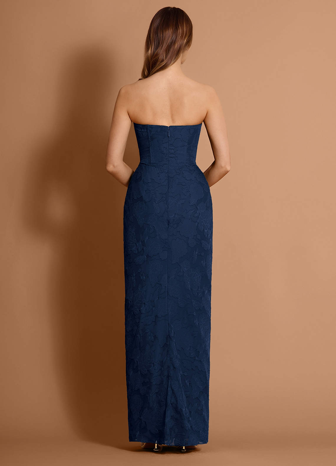 Hestia Navy Maxi Dress  Dress - WSBYTLP