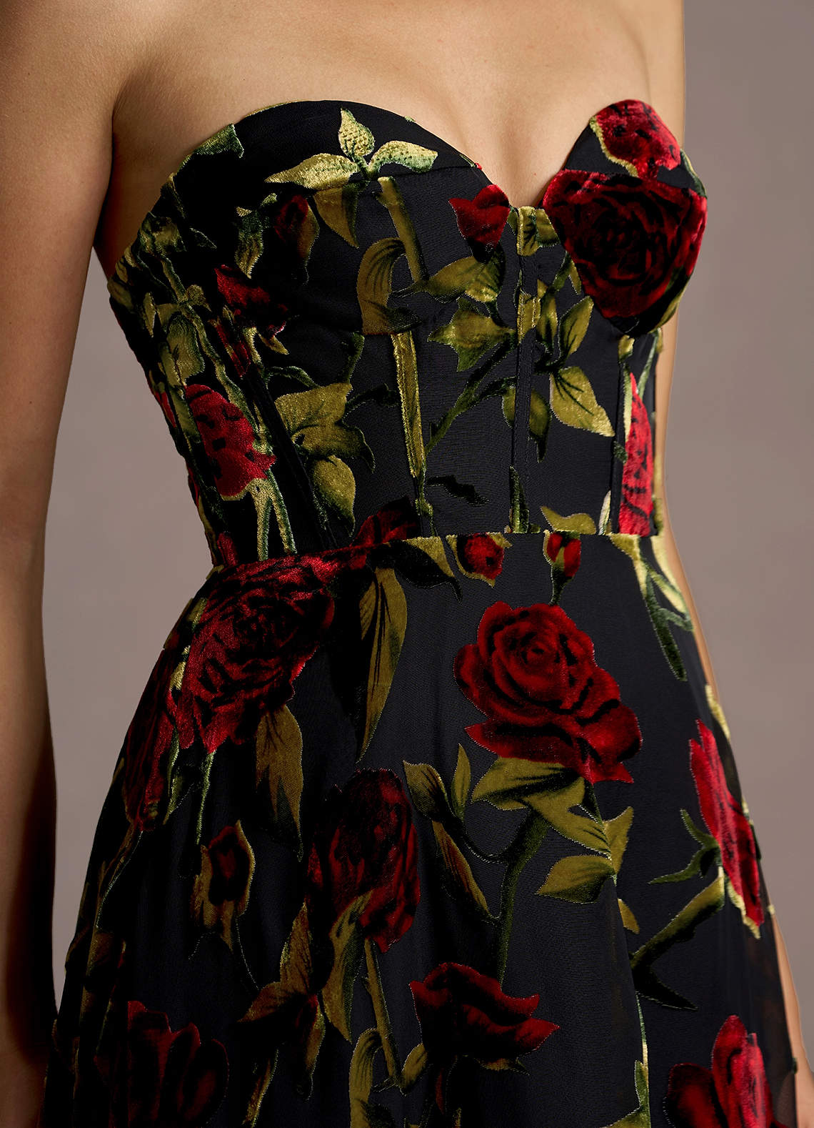 Zerina Black Multi Midi Dress  Dress - WSBYTLP