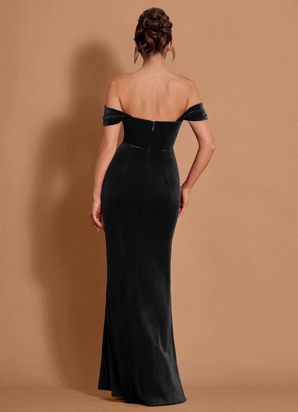 Vionette Black Maxi Dress  Dress - WSBYTLP