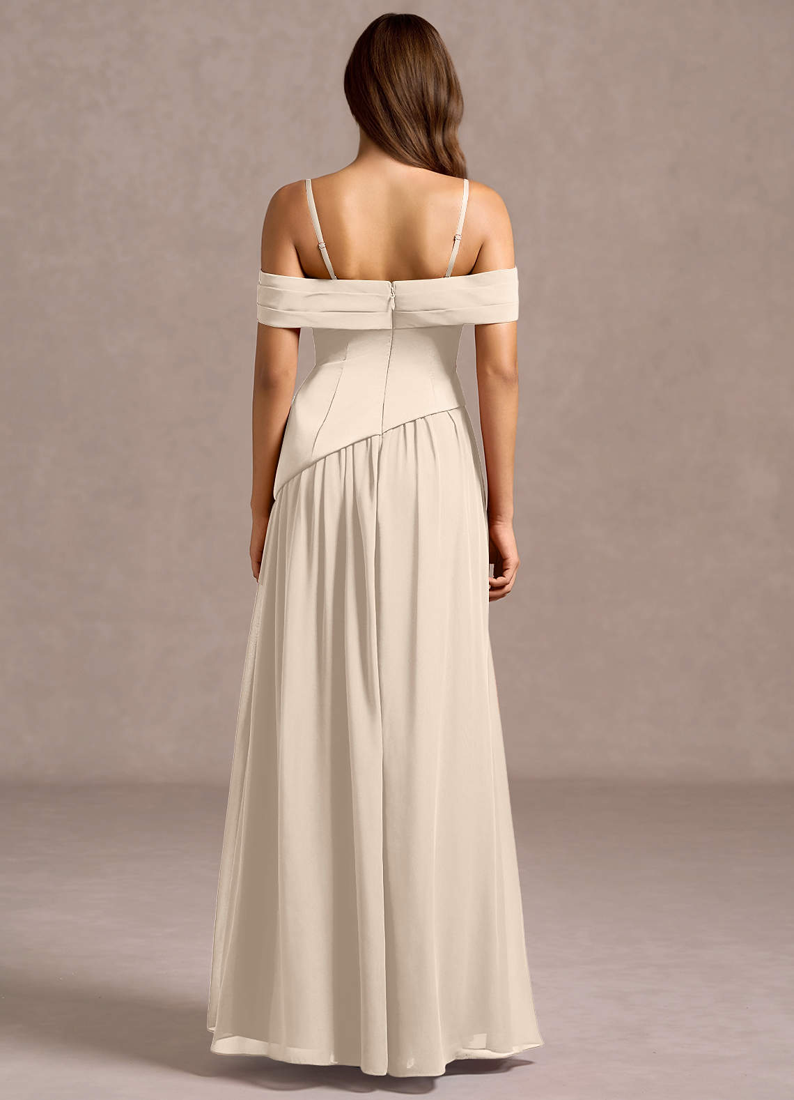 Liora Cream Maxi Dress  Dress - WSBYTLP