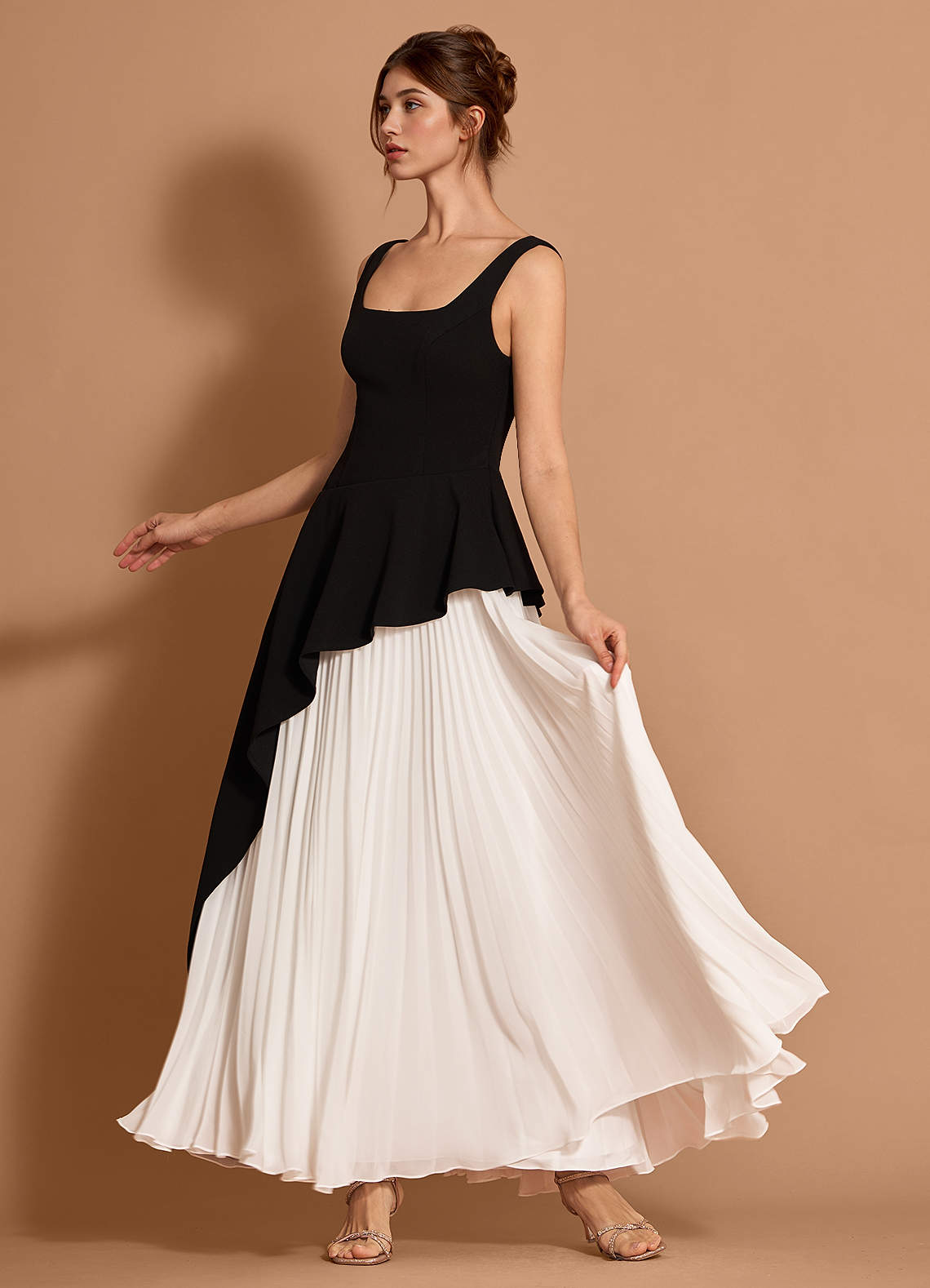 Tanith Black Maxi Dress  Dress - WSBYTLP