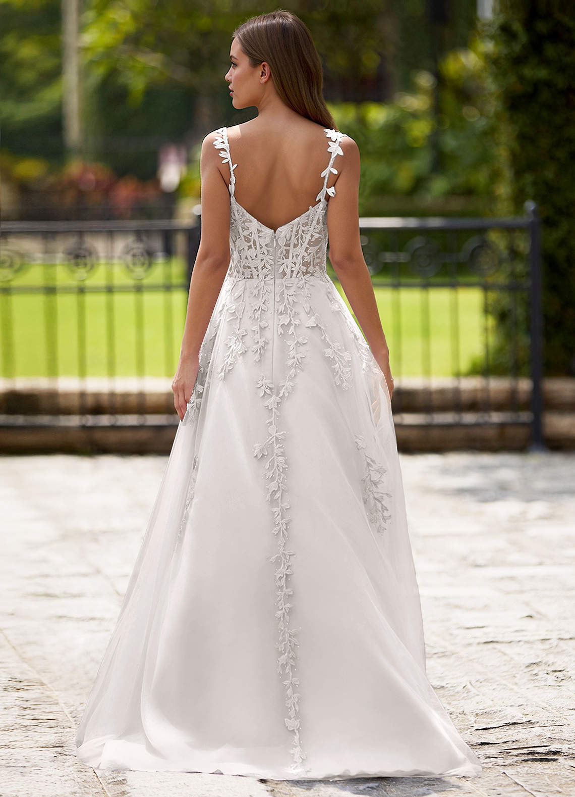 Dreamscape White A-Line Prom Dress  Dress - WSBYTLP