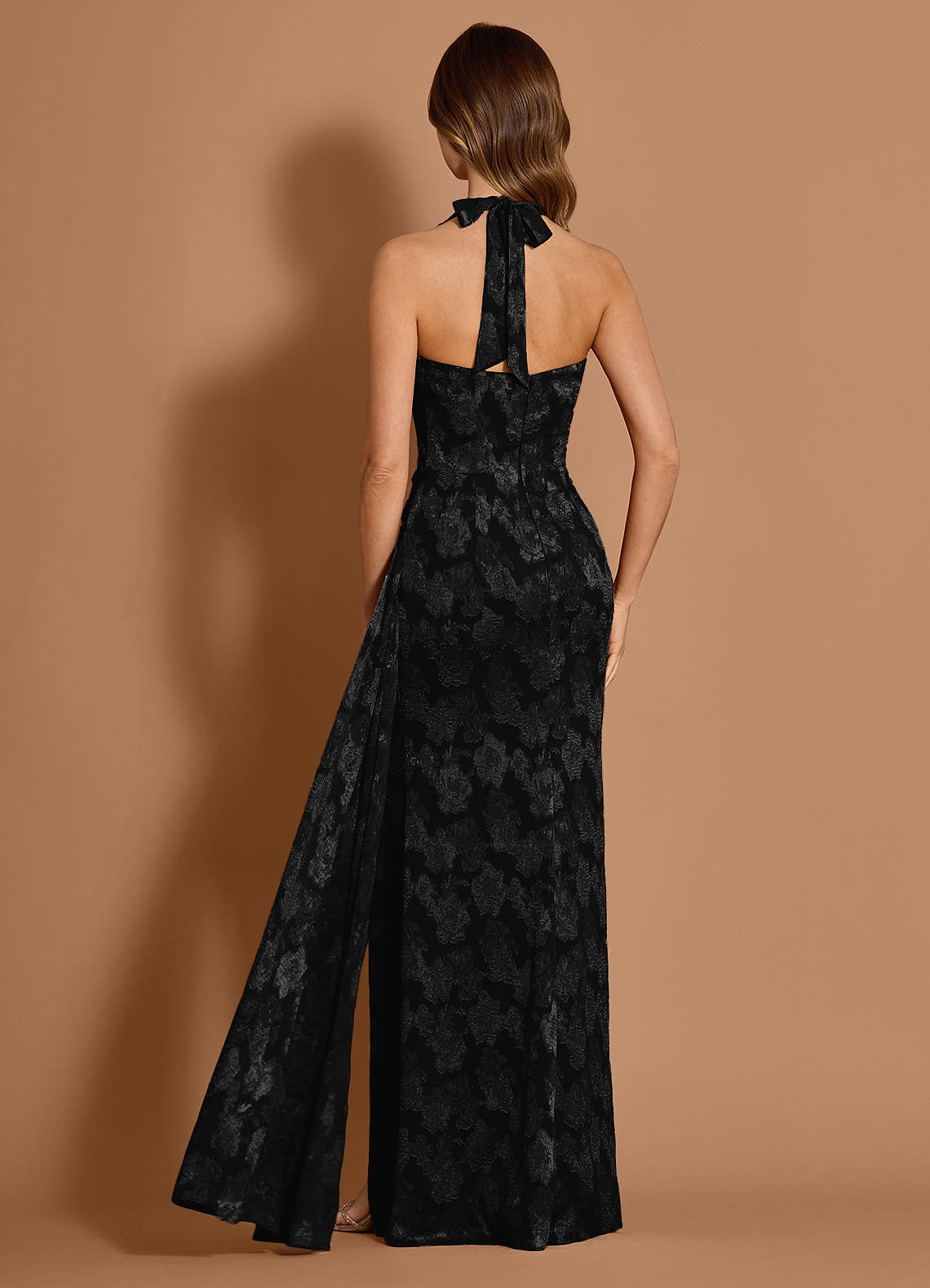 Estee Black Maxi Dress  Dress - WSBYTLP