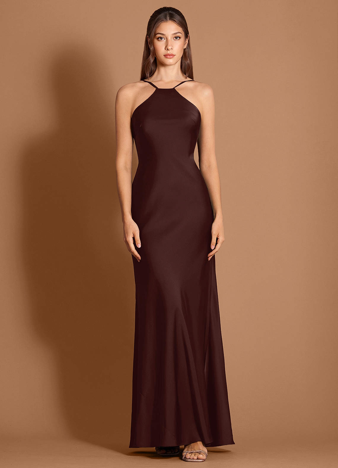 Tiriana Mocha Coco Maxi Dress  Dress - WSBYTLP